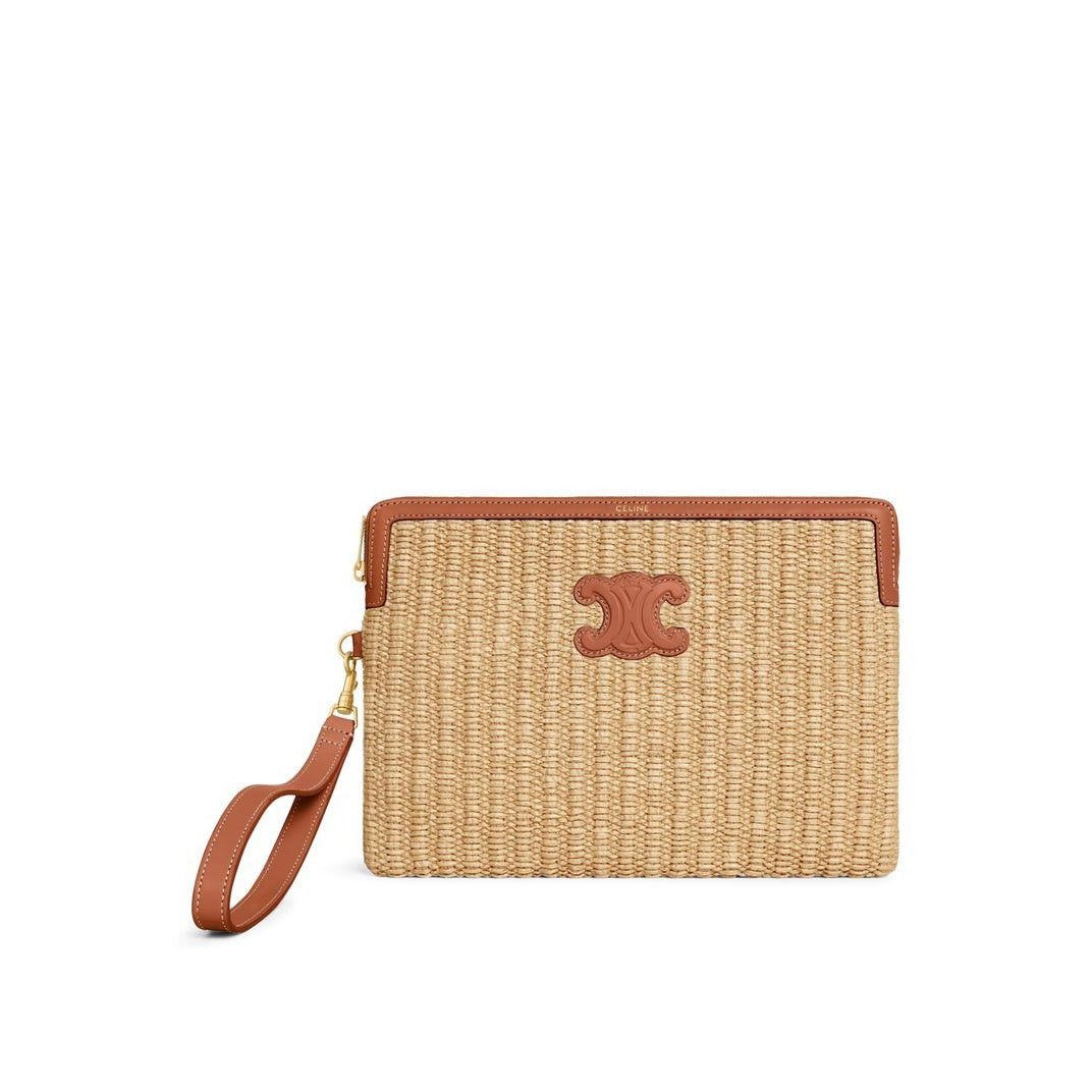 Celine CELINE Tan Clutch Bag New & Authentic Size ONE SIZE - 4 Thumbnail