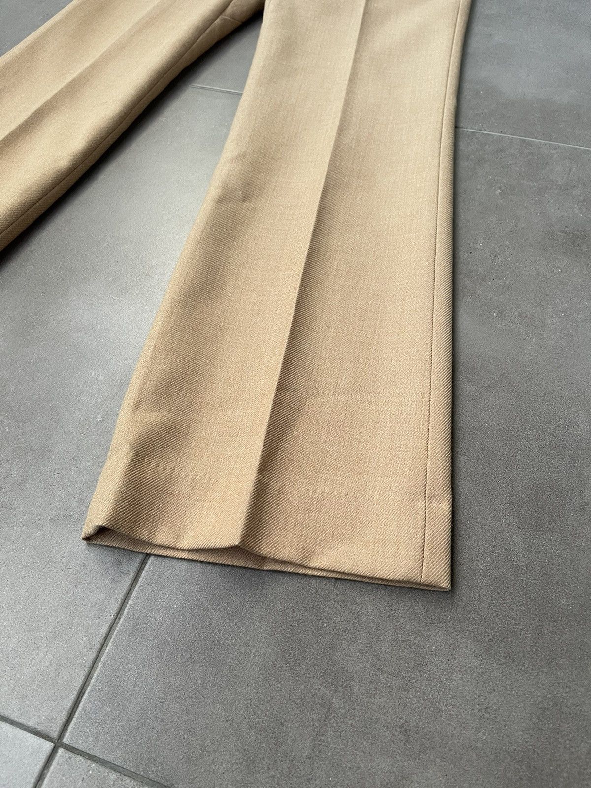 Wooyoungmi !DS! AW22 Wooyoungmi Beige Casual Wool Pants Size US 28 / EU 44 - 9 Thumbnail