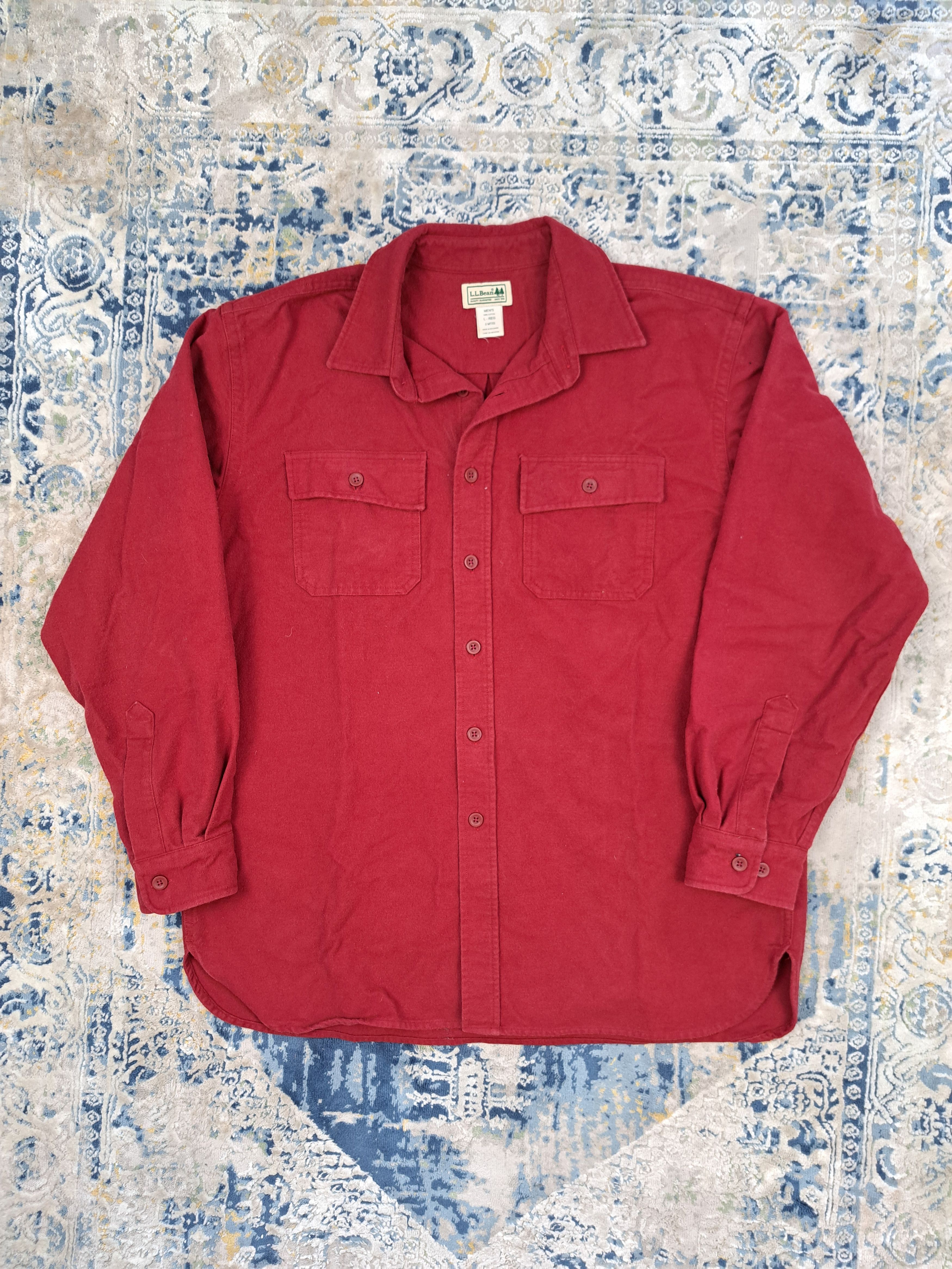 L.L. Bean LL Bean Overshirt Button Up Jacket Workwear Gorpcore Outdoor Size US XL / EU 56 / 4 - 1 Thumbnail
