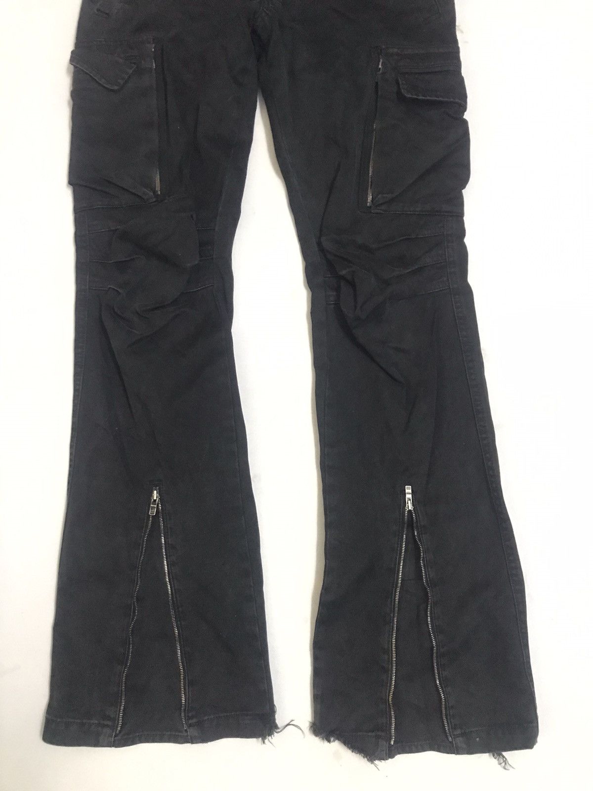 wjk WJK - JUNHASHIMOTO Flare Cargo Pant / FORMER CARPE DIEM Size US 30 / EU 46 - 6 Thumbnail