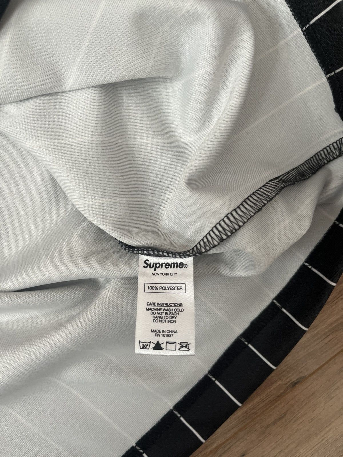 Supreme Supreme Pinstripe Baseball Jersey Size US XL / EU 56 / 4 - 13 Thumbnail