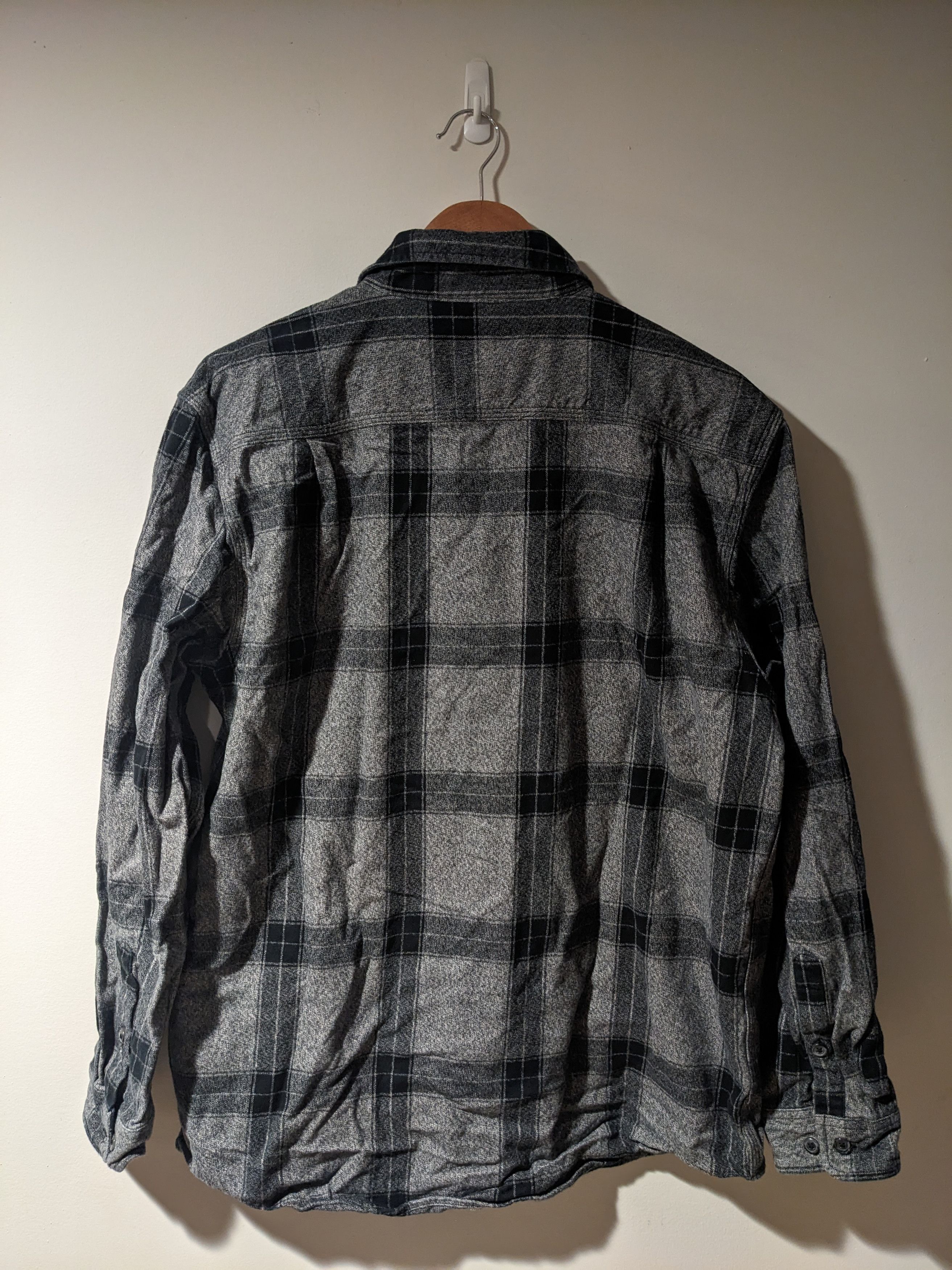 Carhartt × Designer Carhartt Black Gray Loose Fit Medium Flannel Size US M / EU 48-50 / 2 - 4 Thumbnail