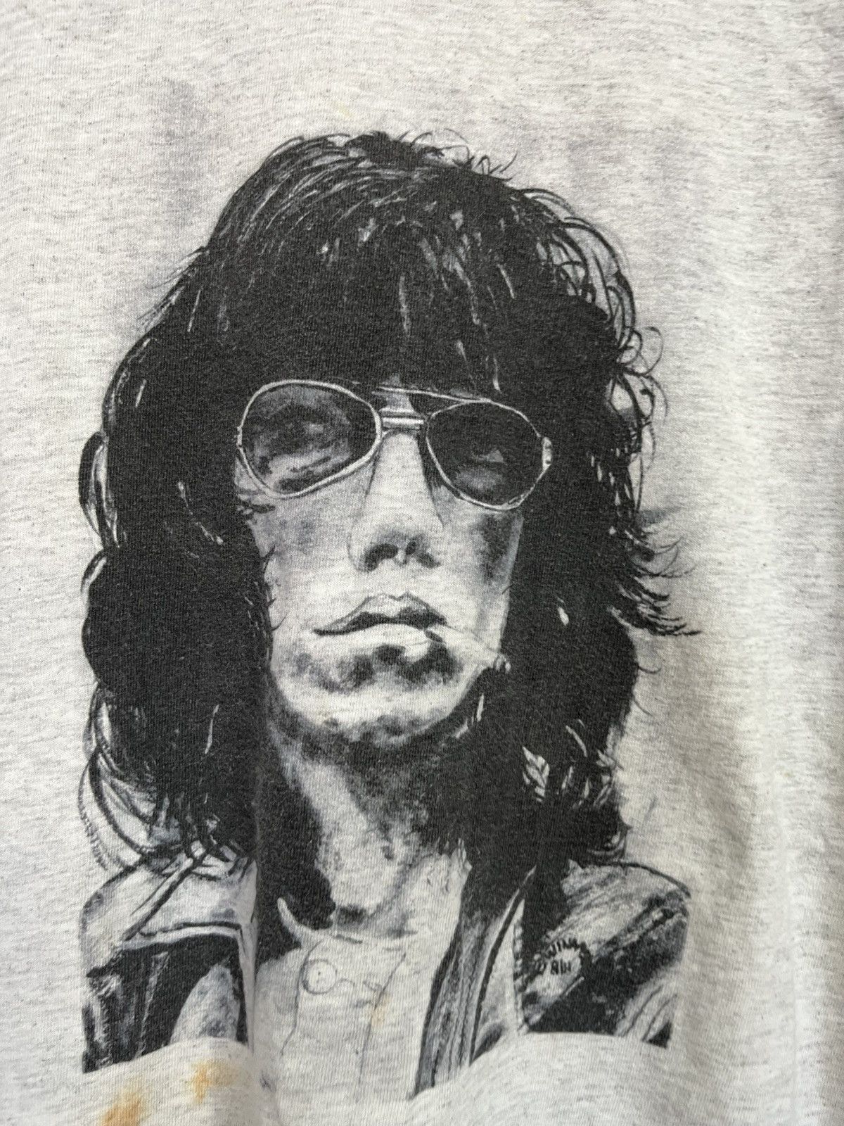 Band Tees 💥Fast Sales💥 Keith Richard Rolling Stones Potrait Tee Size US L / EU 52-54 / 3 - 3 Thumbnail