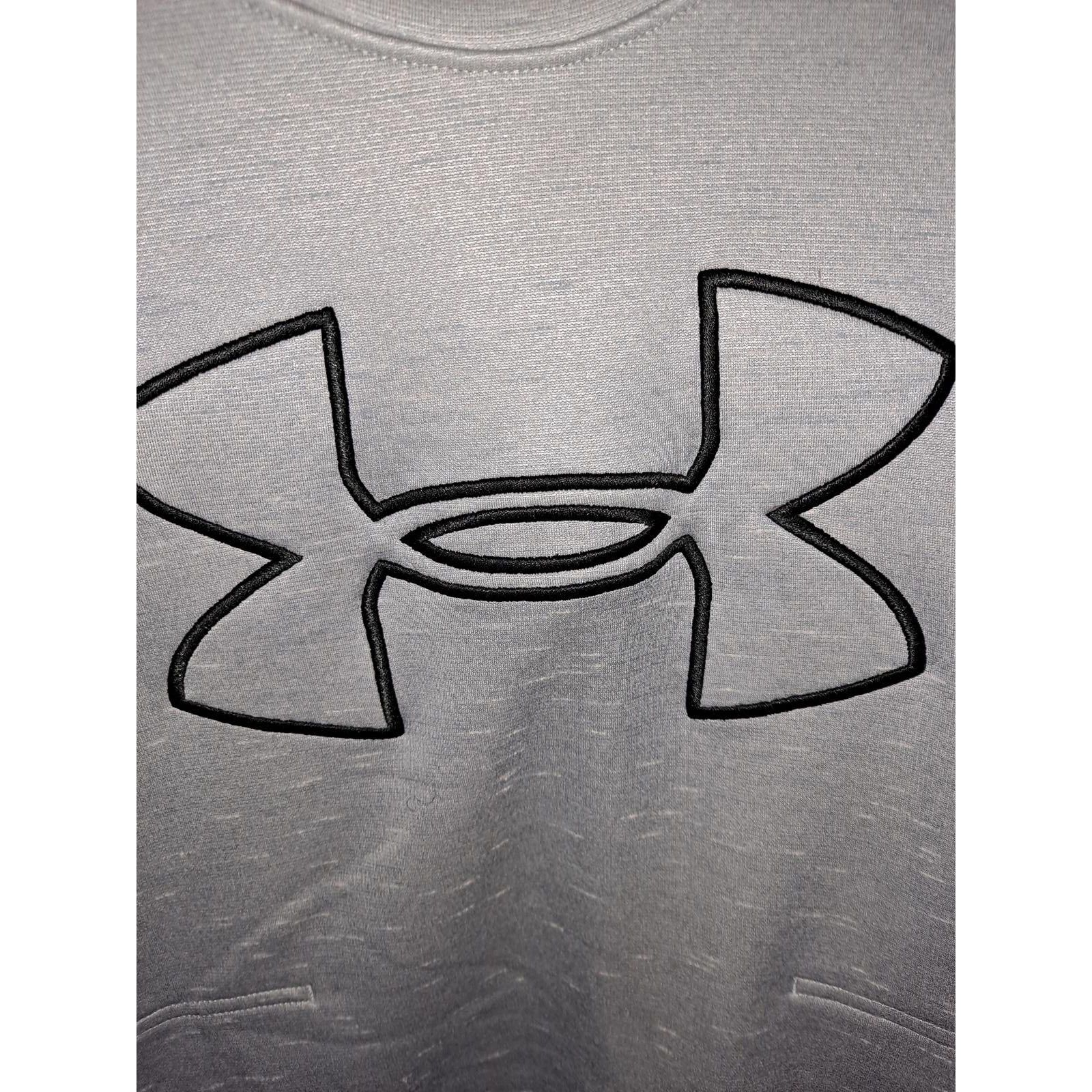 Under Armour Under Armour White with Black Trim Logo on the Front Hooded Size US S / EU 44-46 / 1 - 2 Thumbnail