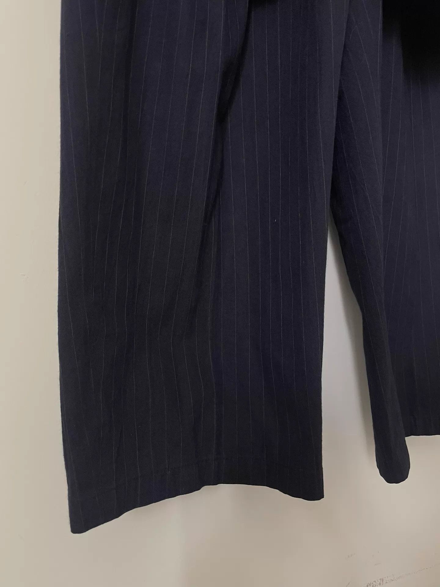 Yohji Yamamoto Yohji Yamamoto Vintage Cotton Navy Casual Suit Unisex S Size US S / EU 44-46 / 1 - 4 Thumbnail