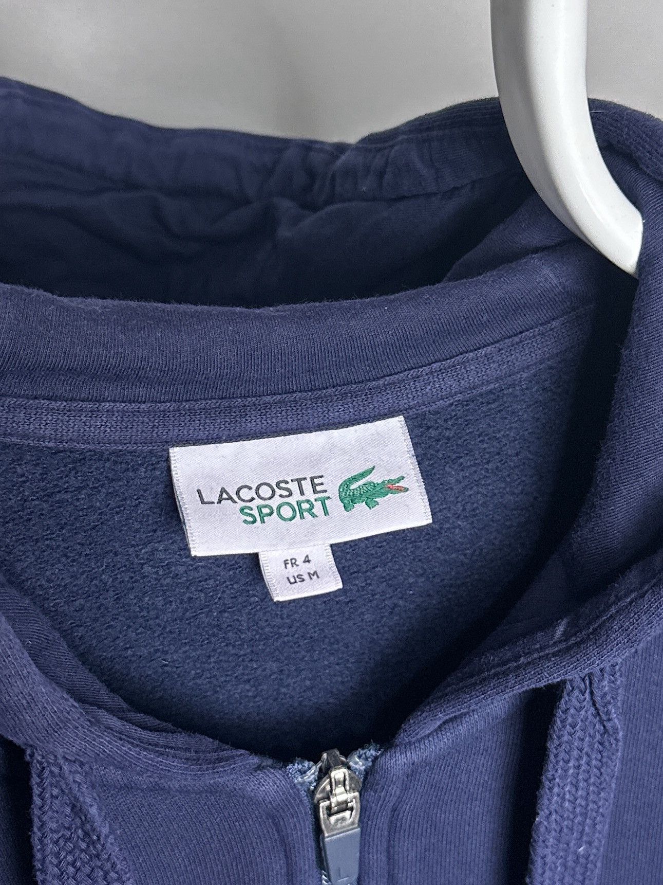 Lacoste Lacoste Zip Up Hoodie Y2K Size M Size US M / EU 48-50 / 2 - 6 Thumbnail