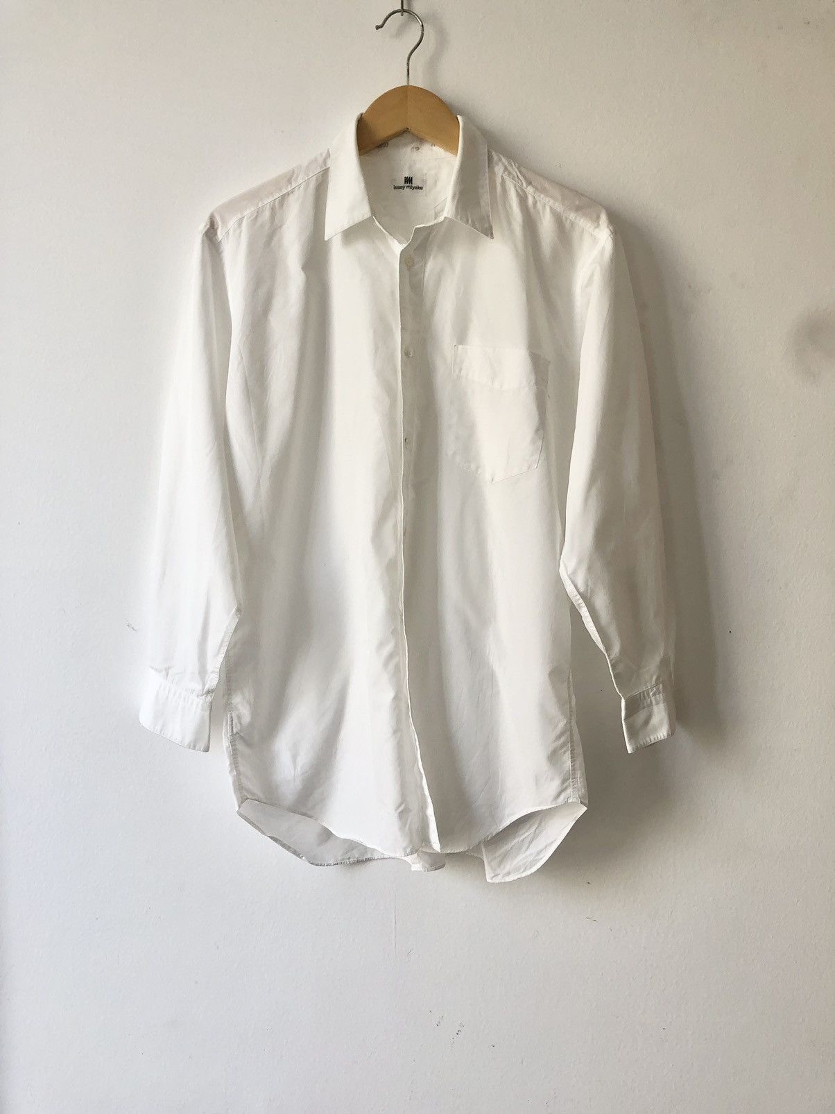 Issey Miyake Crisp white shirt Size US M / EU 48-50 / 2 - 1 Thumbnail
