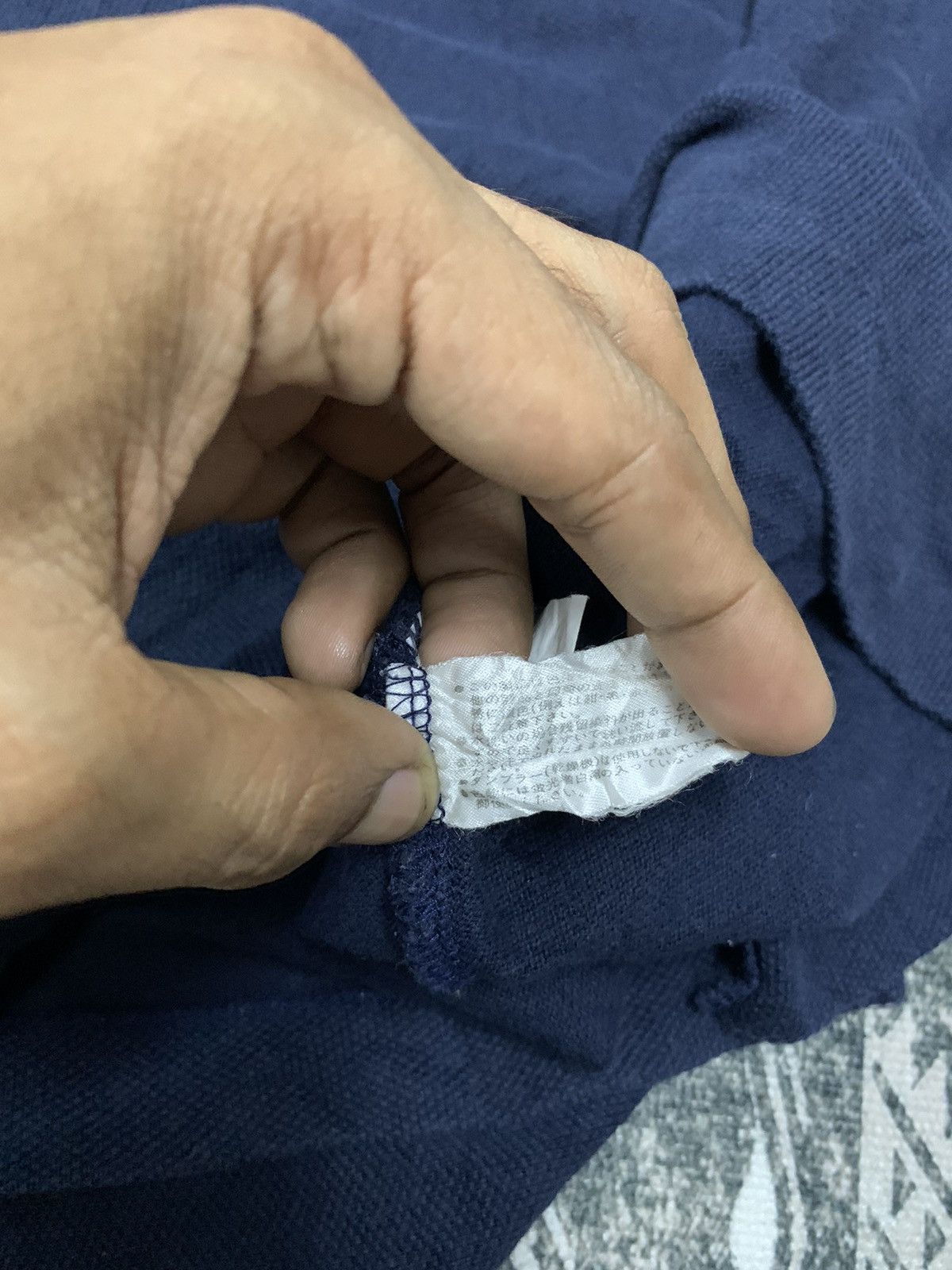 Issey Miyake 90s ISSEY MIYAKE SMALL LOGO POLO SHIRT LONG SLEEVE Size US L / EU 52-54 / 3 - 10 Thumbnail