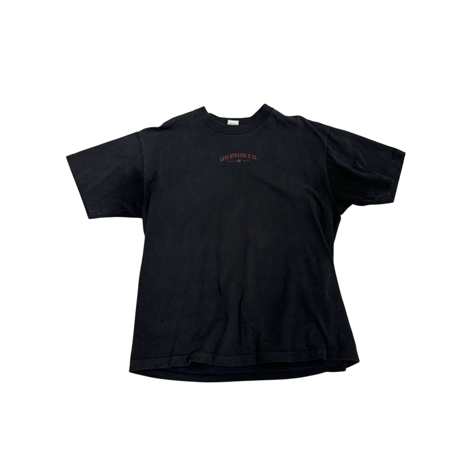 Levi's Vintage Single Stitch Levi Strauss Cowboy Tshirt XL 1990s Size US XL / EU 56 / 4 - 1 Thumbnail