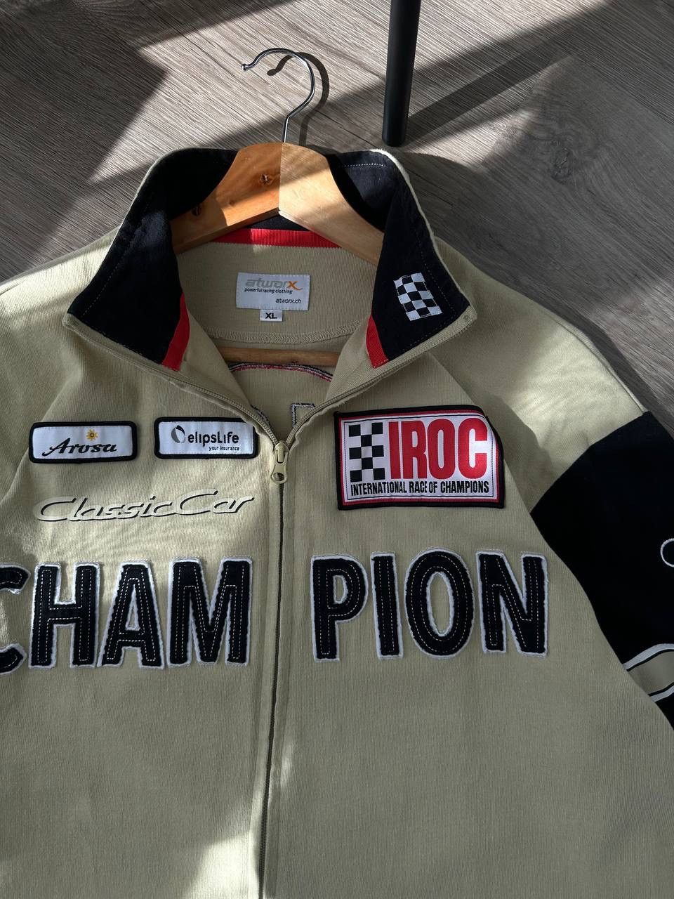 Japanese Brand × Vintage Vintage Japanese Racing Champion 12 Classic Car Hoodie Size US L / EU 52-54 / 3 - 7 Thumbnail