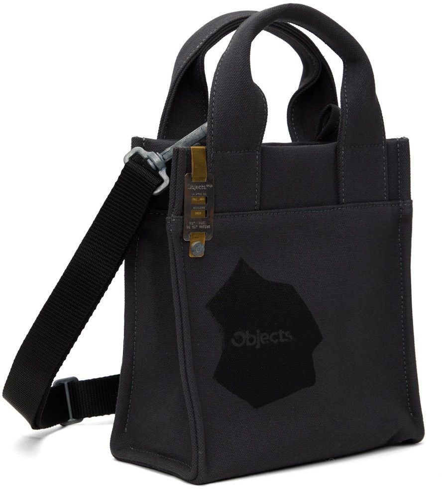 Objects IV Life DANiEL ARSHAM CANVAS MiNi TOTE CROSSBODY SiDE BAG ANTHRACiTE Size ONE SIZE - 7 Thumbnail