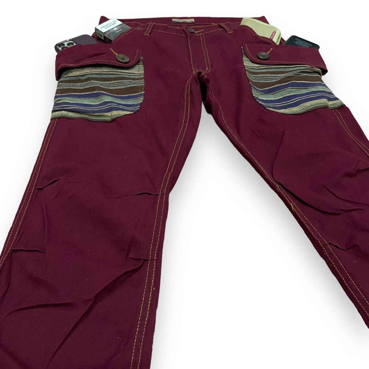 20471120 🇯🇵 JUNGLE STORM NATIVE CARGO PANTS Size US 31 - 5 Thumbnail