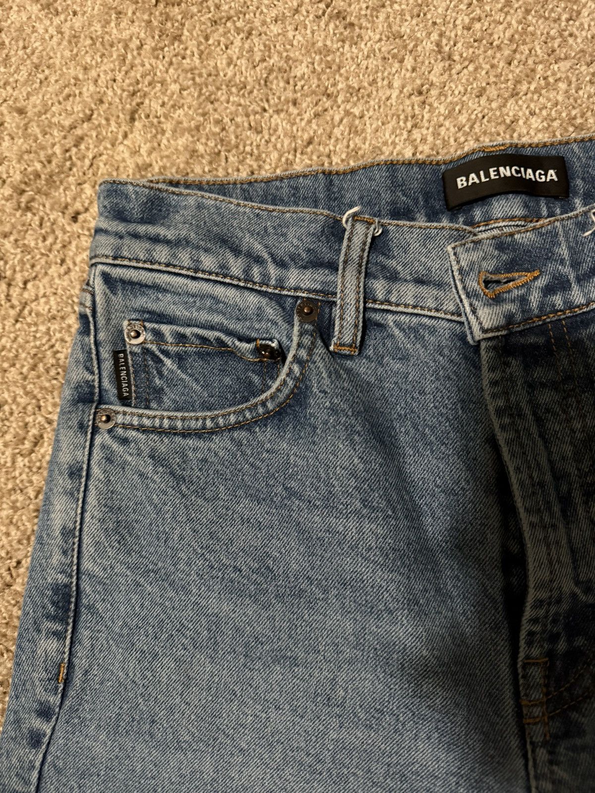 Balenciaga Balenciaga straight fit jeans Size 30" / US 8 / IT 44 - 3 Thumbnail