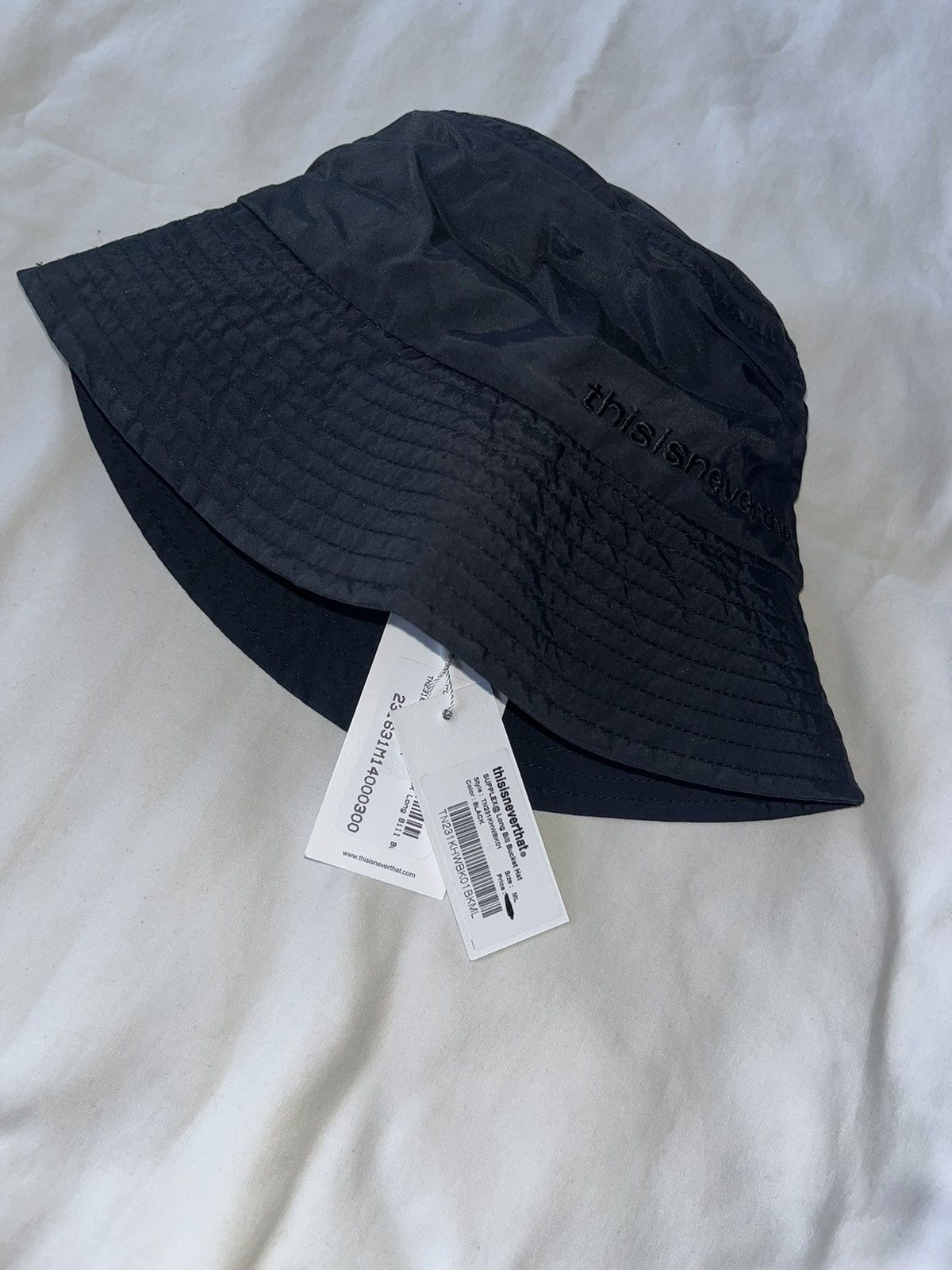 thisisneverthat Black Bucket Hat Size ONE SIZE - 1 Thumbnail
