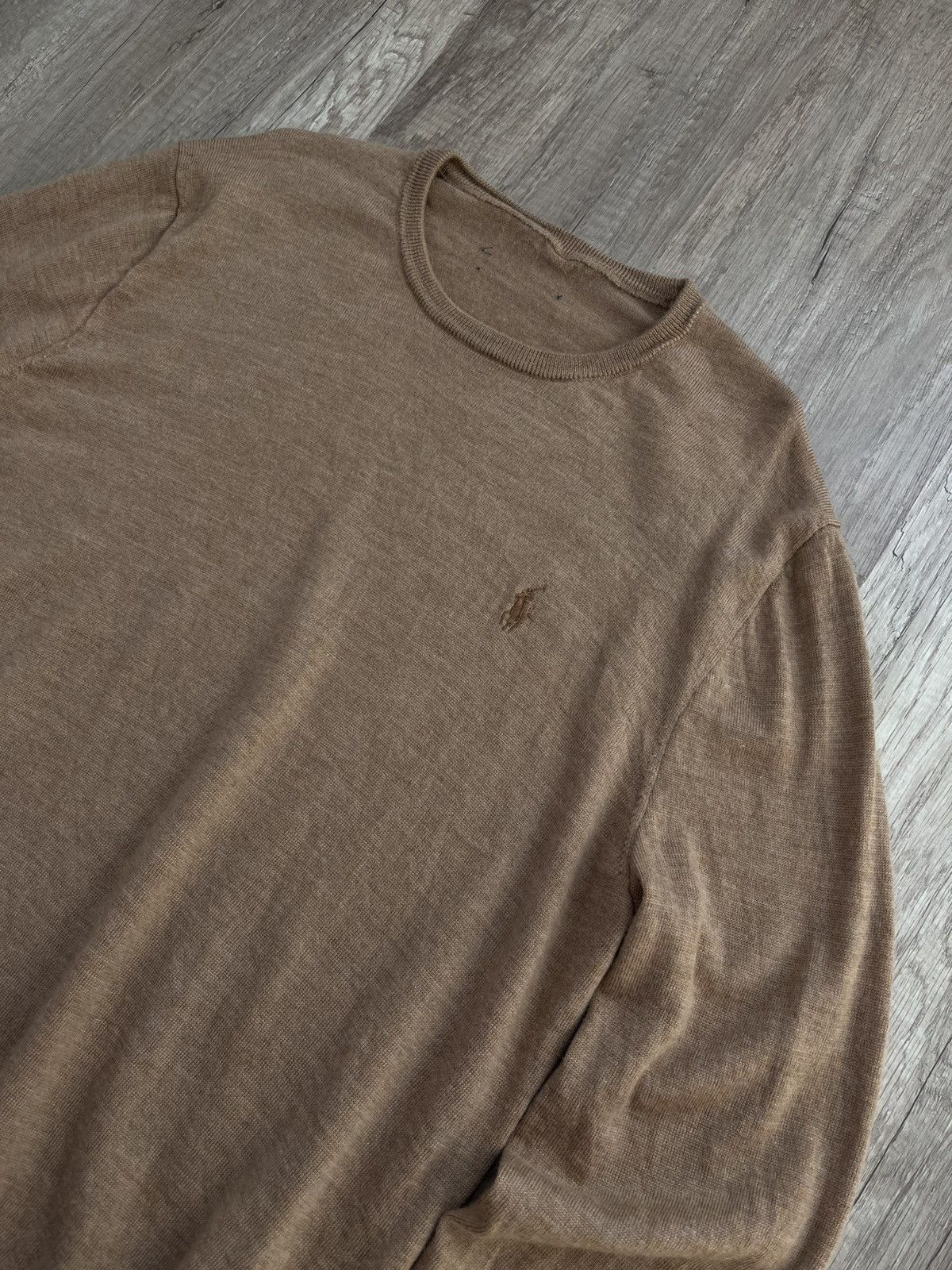 Polo Ralph Lauren Polo Ralph Lauren Sweater Brown Men Size M Size US M / EU 48-50 / 2 - 3 Thumbnail