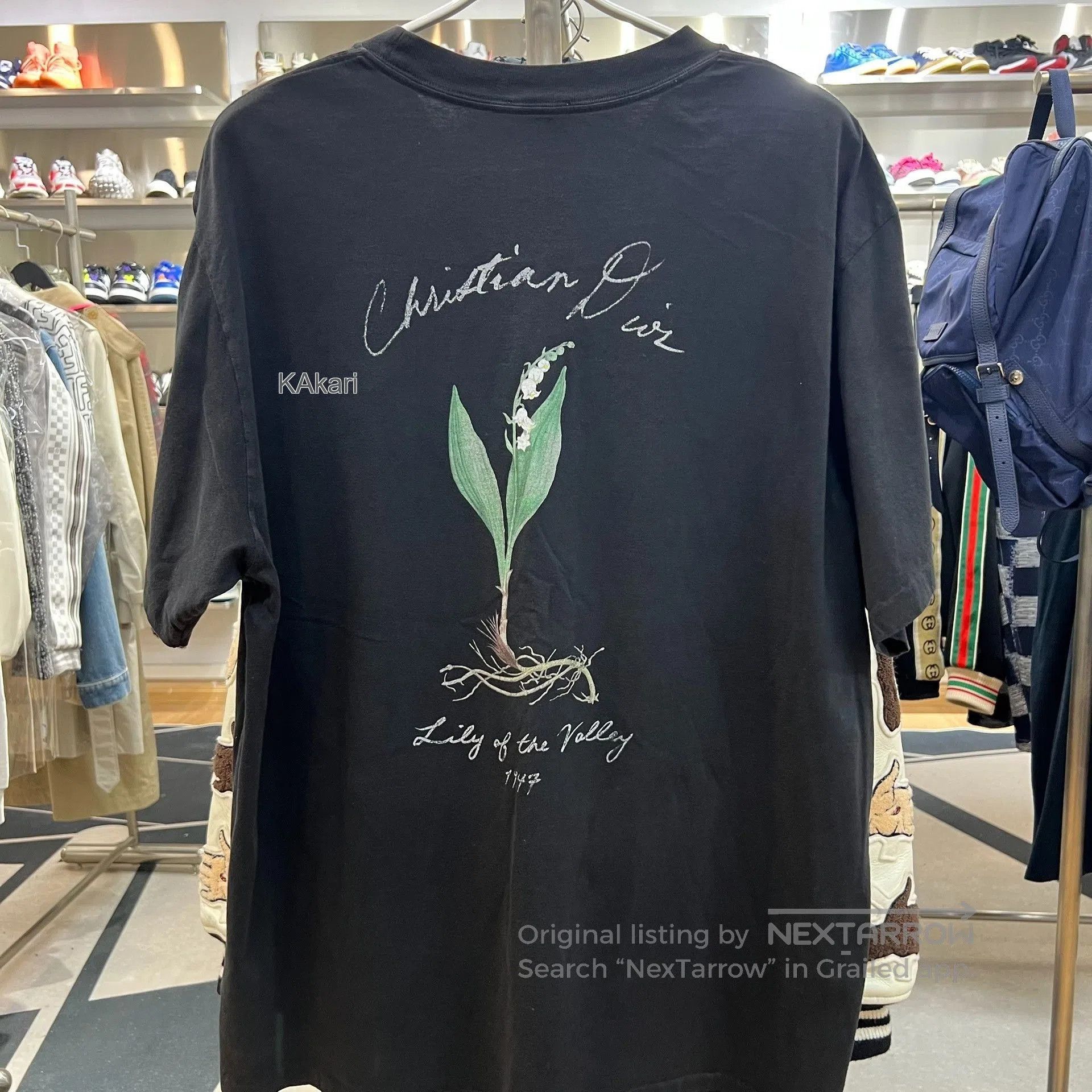 Dior DIOR SS24 Logo Print Loose Crewneck T. Size US XXL / EU 58 / 5 - 3 Thumbnail