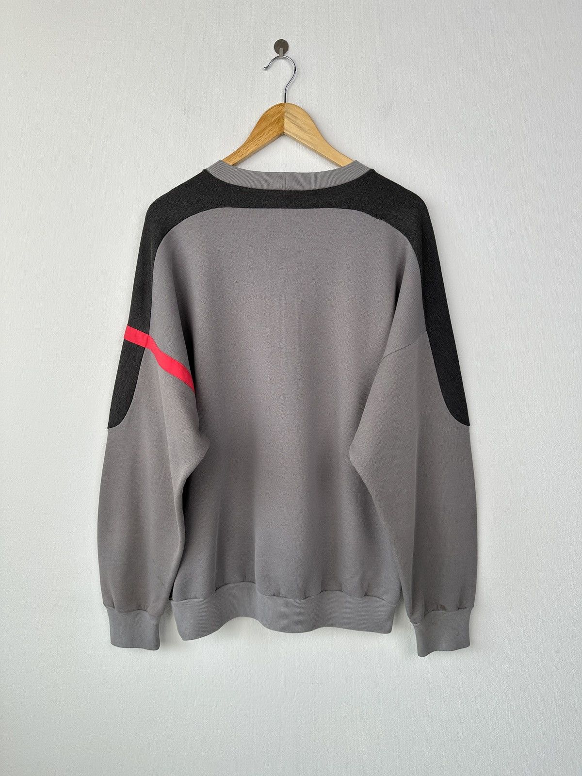 Adidas Vintage 90s ADIDAS USA Crewneck Baggy Sweatshirt Size US L / EU 52-54 / 3 - 2 Thumbnail