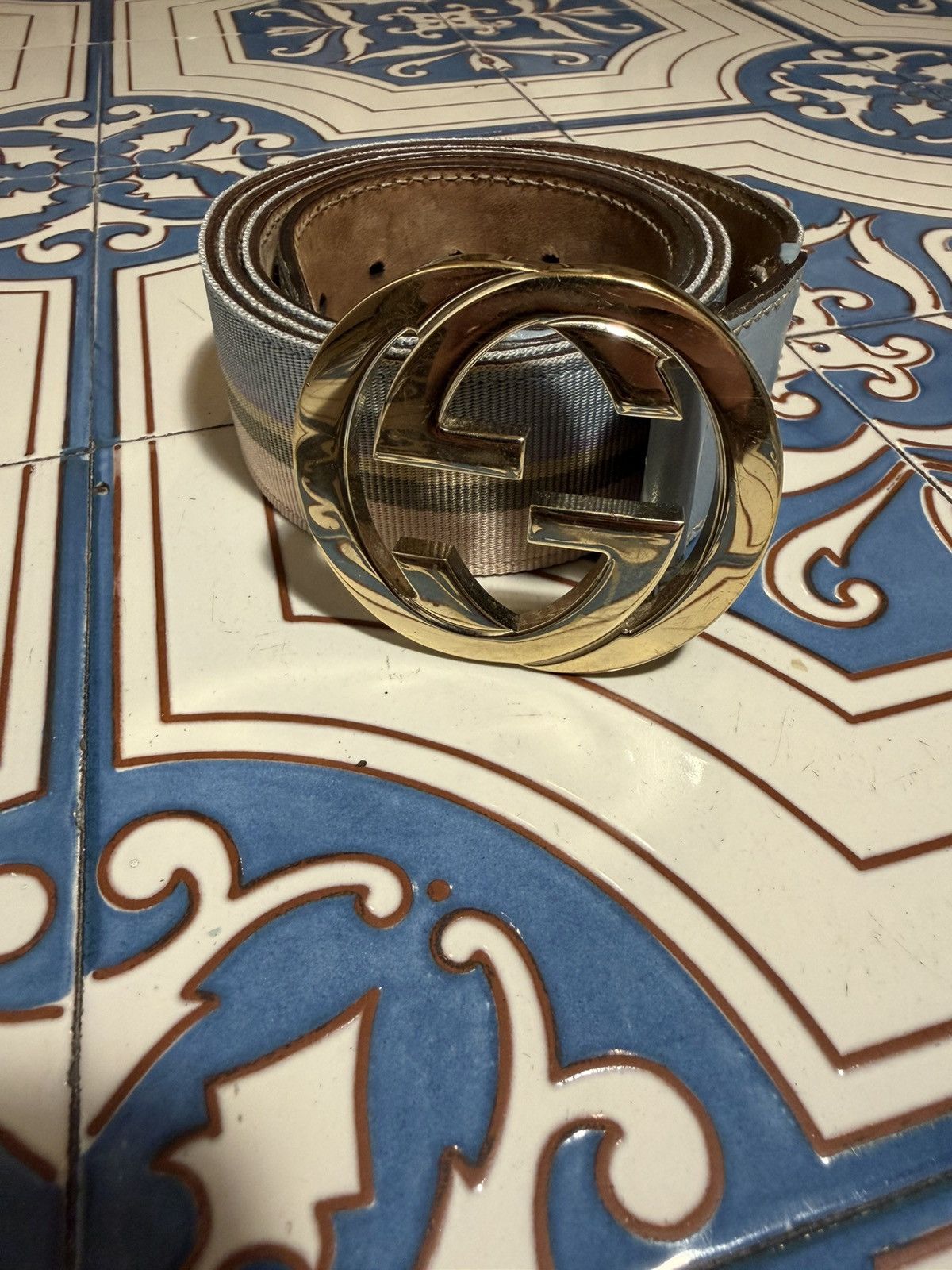 Gucci Gucci belt Size 32 - 1 Thumbnail