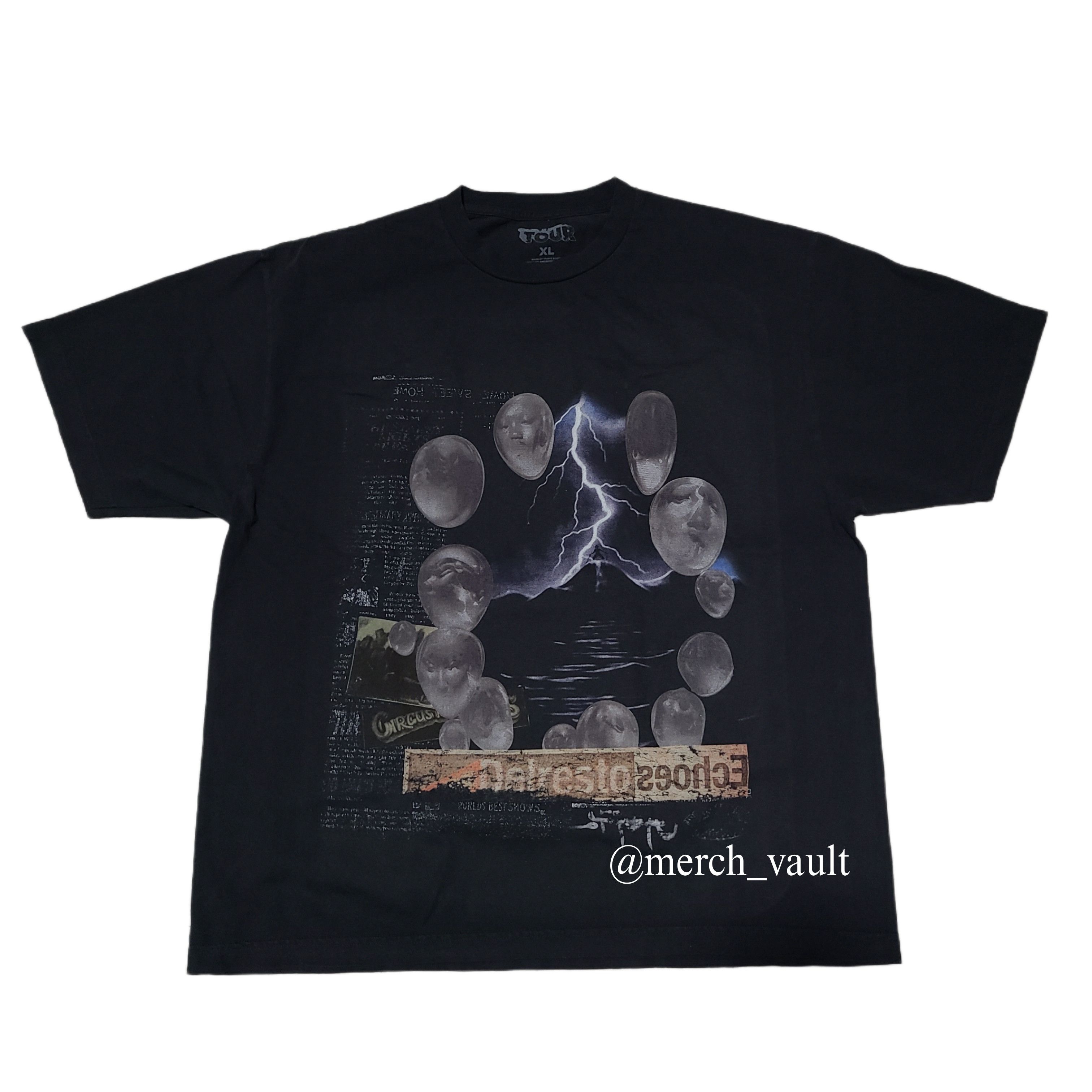 Travis Scott Utopia Tour Delresto Tee Size US M / EU 48-50 / 2 - 2 Thumbnail