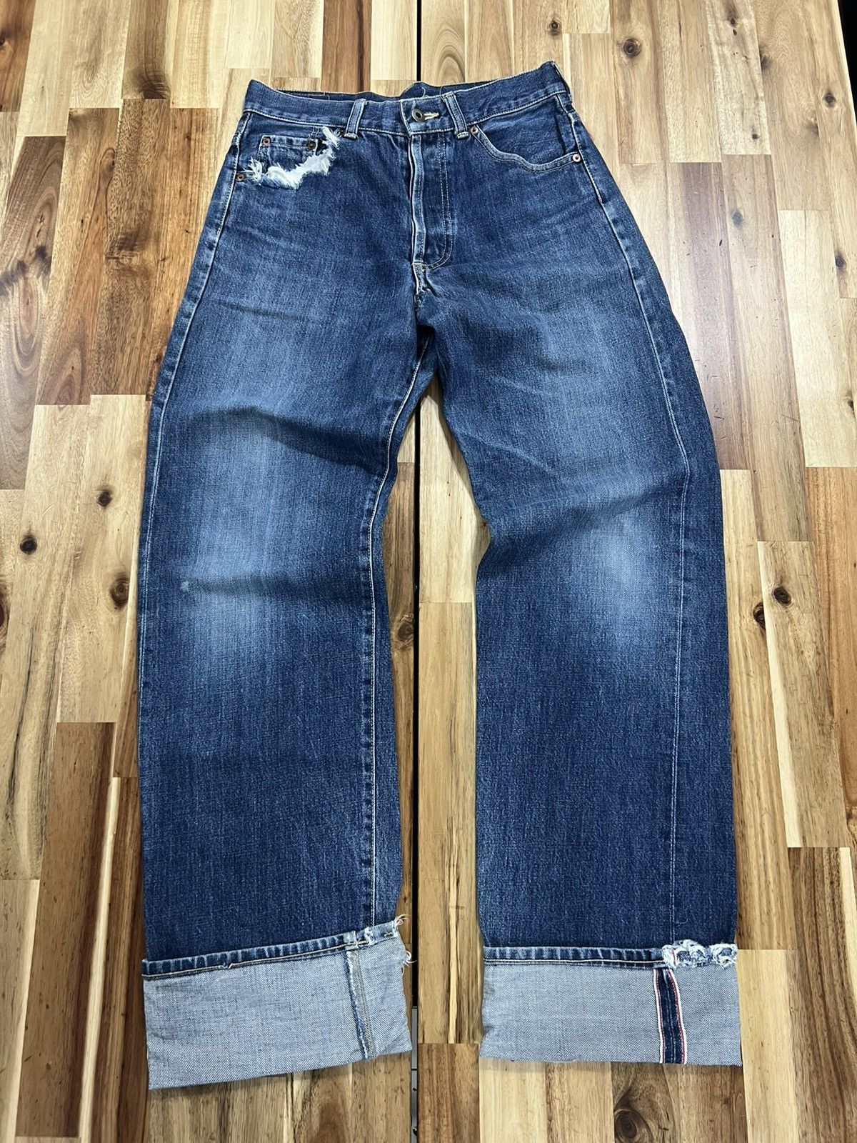 Japanese Brand Vintage Japanese Brand Selvedge Denim Jeans Size US 30 / EU 46 - 2 Thumbnail