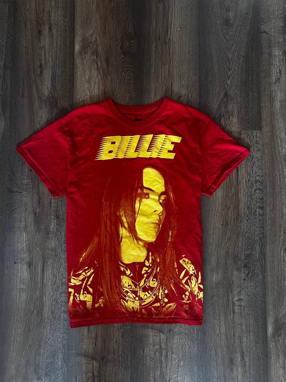 Band Tees × Billie Eilish × Ghost Supply Billie Eilish Flamed Ghost T-Shirt Size US M / EU 48-50 / 2 - 4 Thumbnail