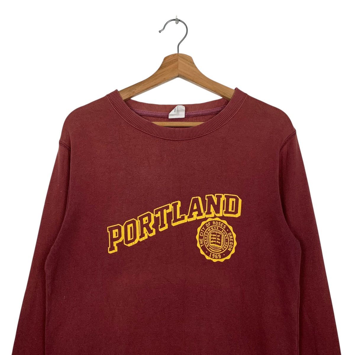 Champion CHAMPION PORTLAND Big Logo Crewneck Sweatshirt #1627-C73 Size US M / EU 48-50 / 2 - 2 Thumbnail