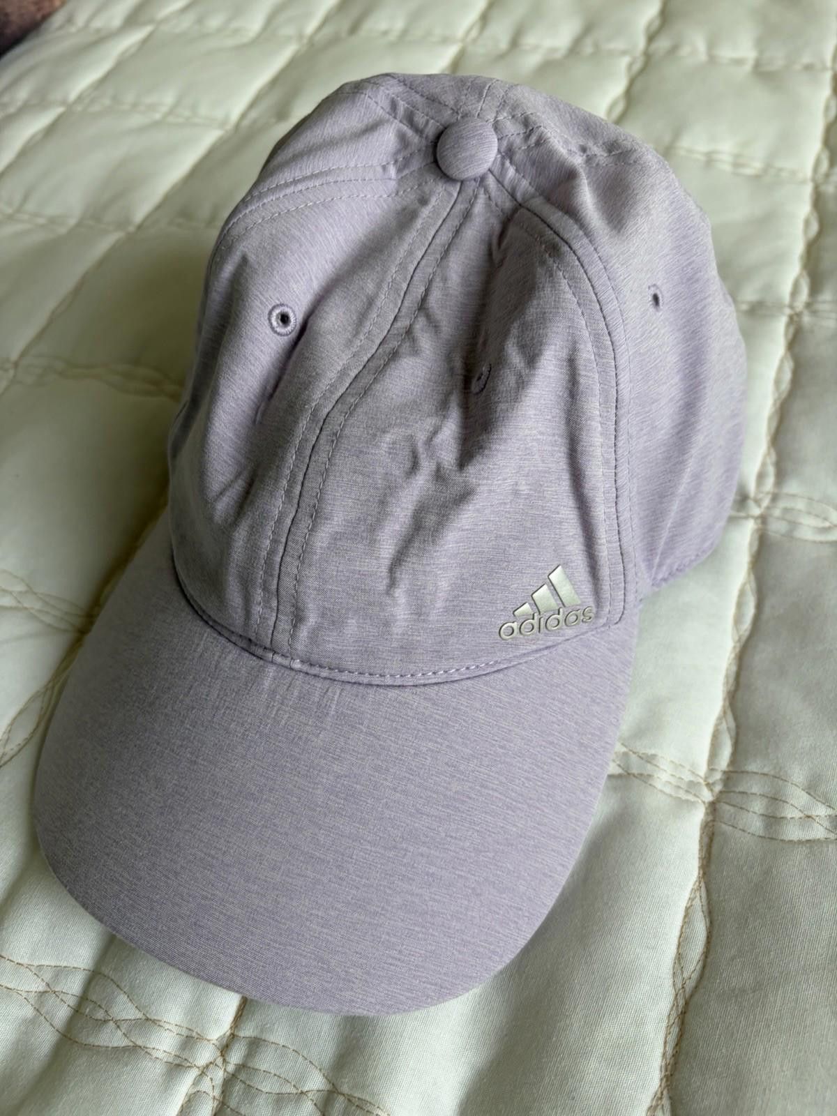 Adidas Adidas Cap Womens Ladies OSFA Adjustable Lavender Purple Cap Size ONE SIZE - 1 Thumbnail