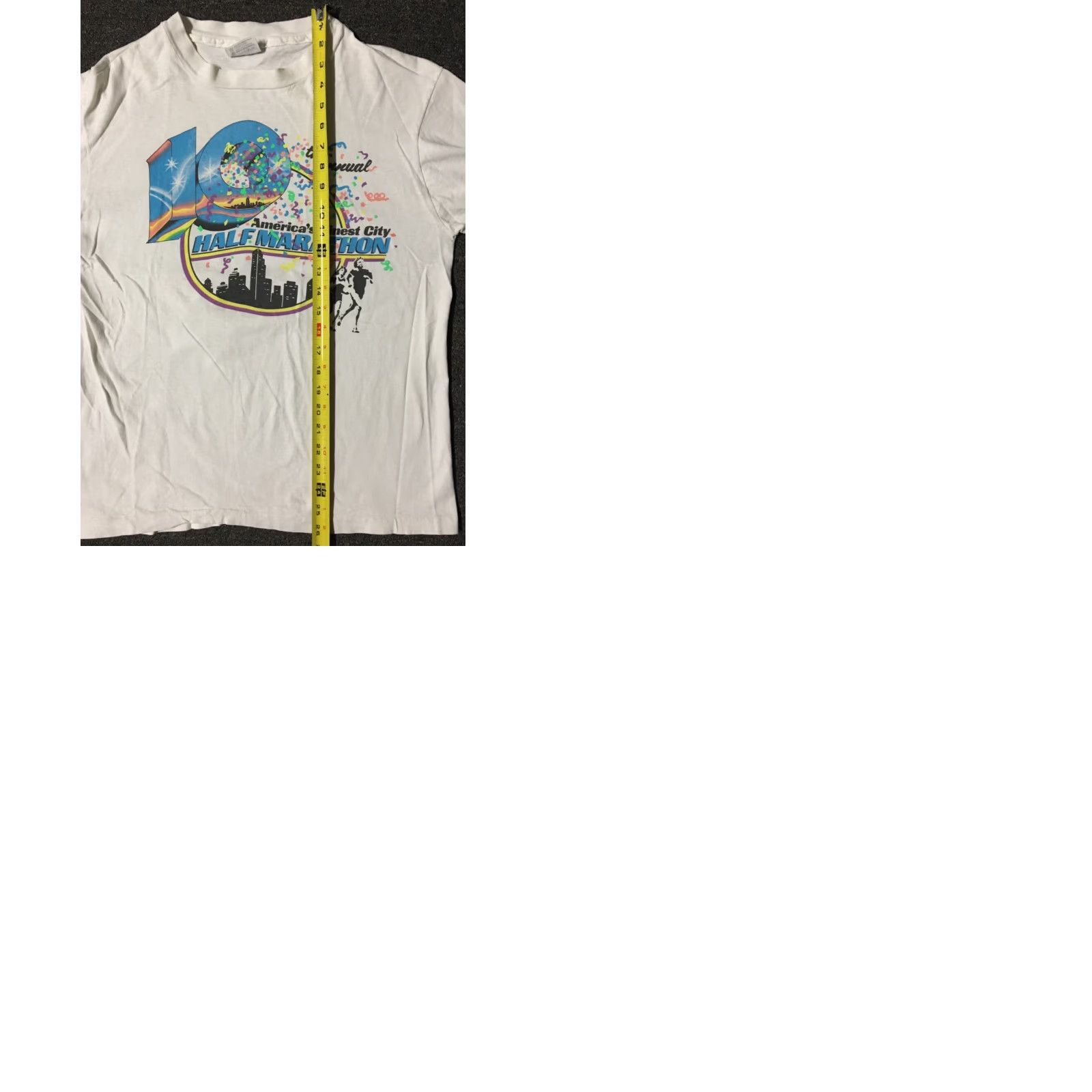 Vintage VINTAGE 80s San Diego Americas Finest City Marathon Shirt M Surf White Long Sleeve T-Shirt Mens USA Surf San Diego 90s Beach Ocean Size US M / EU 48-50 / 2 - 9 Thumbnail