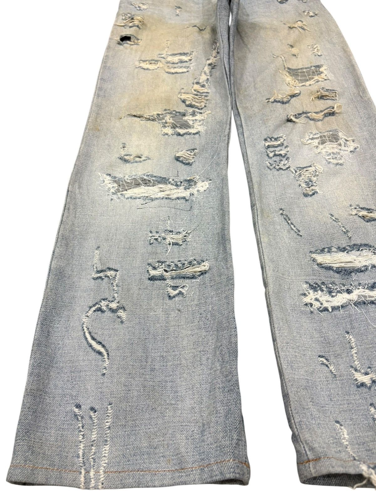 Dolce & Gabbana Vintage Dolce Gabbana DC Distressed Baggy Superman Jeans Size US 30 / EU 46 - 5 Thumbnail