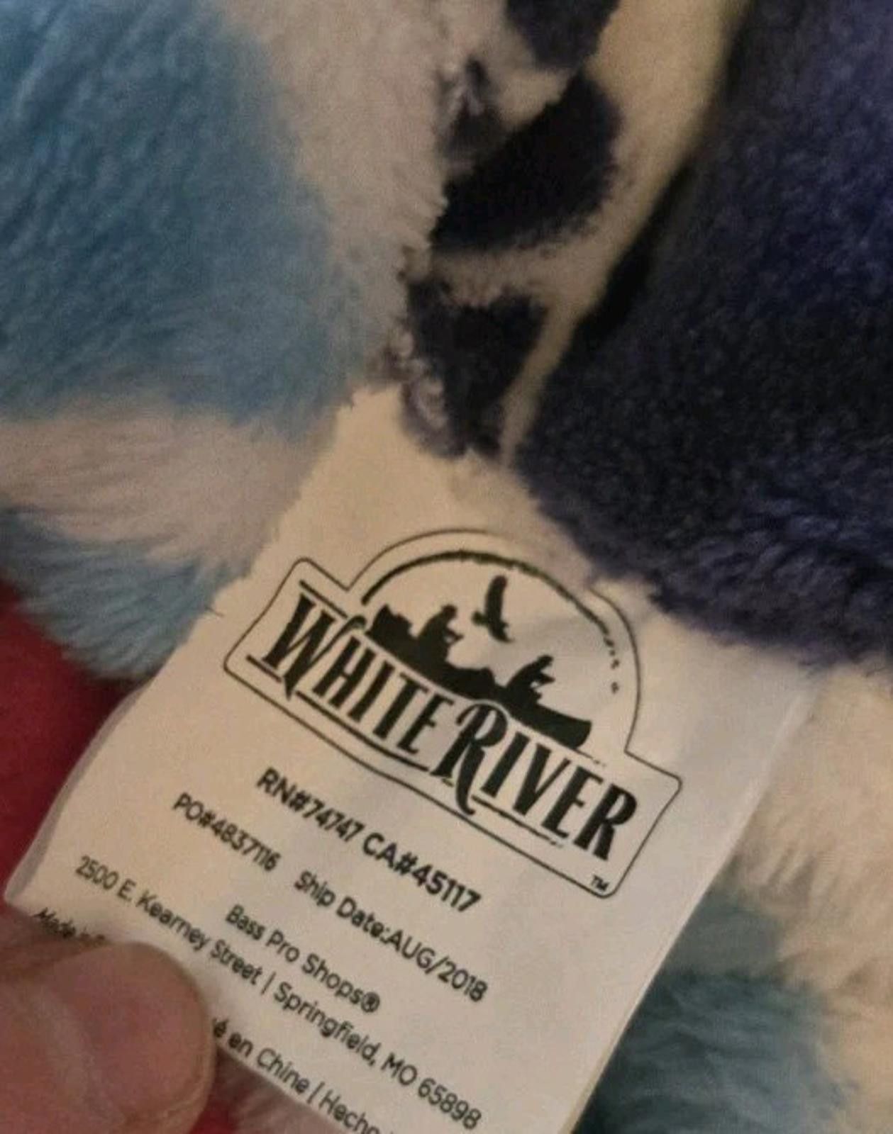 Bass Pro Shops White River Bass Pro Shops Bath Wrap Deer Blue 1 Fits Most Size ONE SIZE - 9 Thumbnail