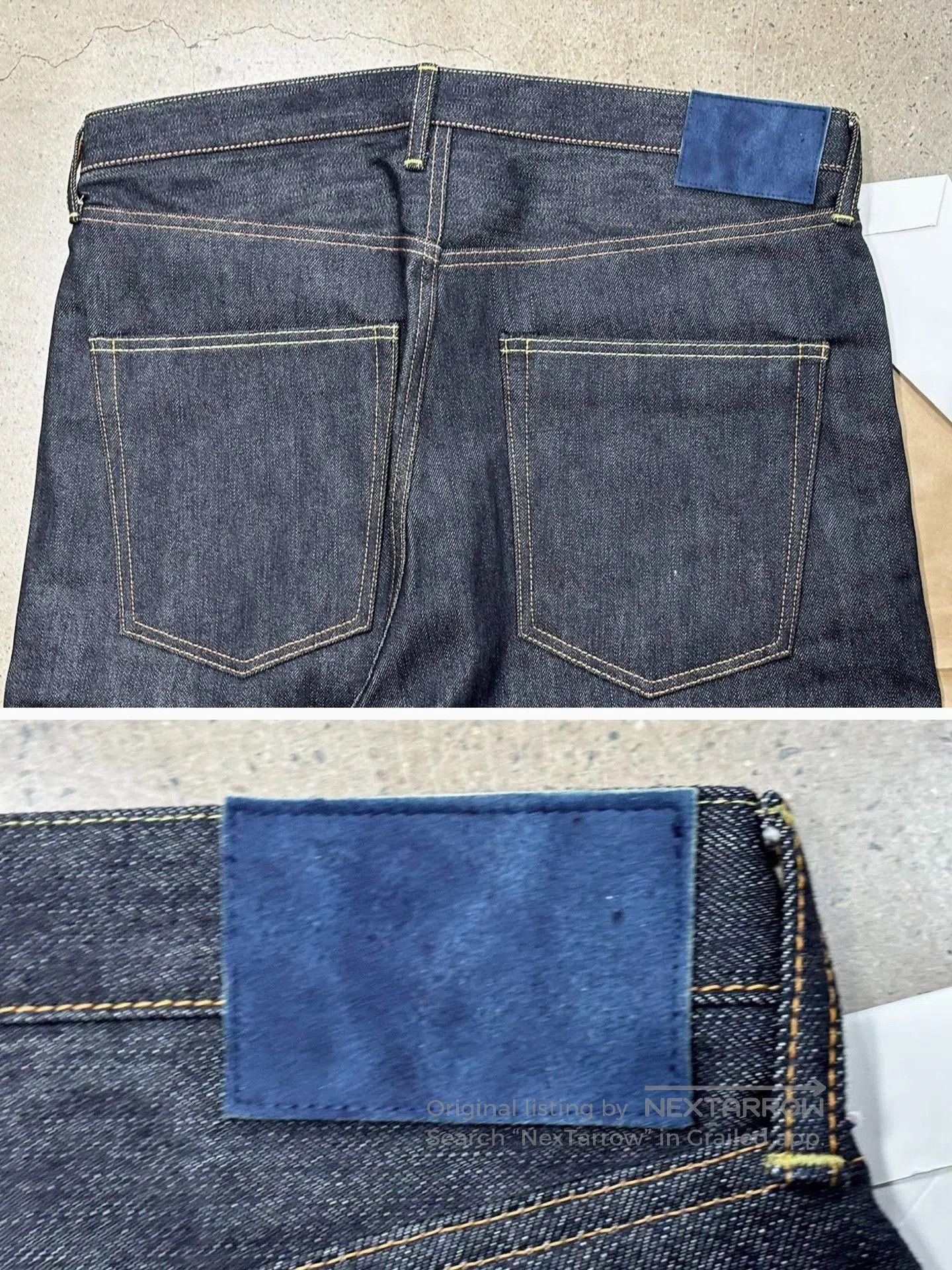 Visvim VISVIM Wide Unwashed Denim Jeans W34xL30. Size US 30 / EU 46 - 8 Thumbnail