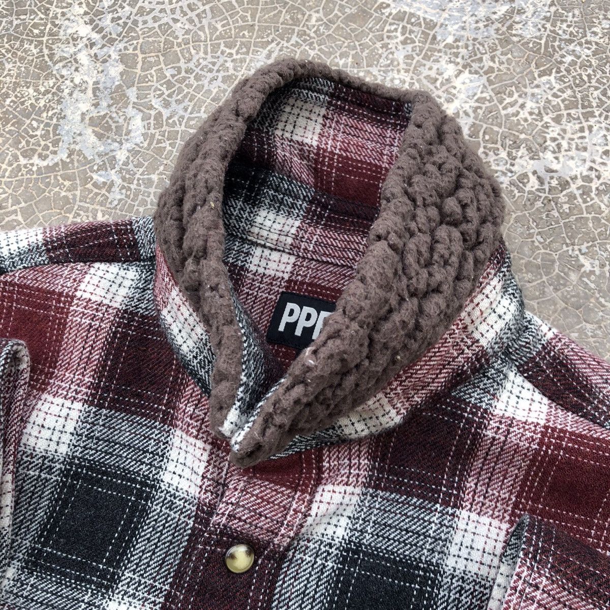 Japanese Brand × PPFM PPFM Western Double Pocket Button Flannel Shirt Size US L / EU 52-54 / 3 - 6 Thumbnail