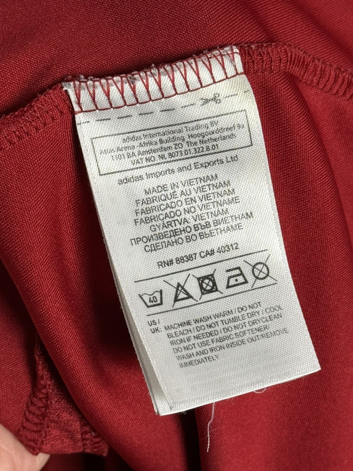 Adidas Denmark National Team 12/13 Home Football Jersey T-Shirt Size US XL / EU 56 / 4 - 11 Thumbnail