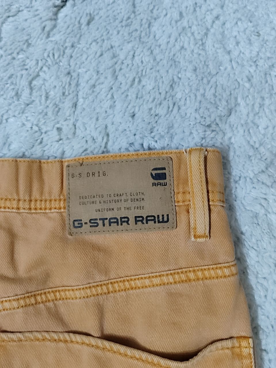G-Star × Japanese Brand × Vintage 🧡 Vintage G-Star Raw Baggy Jeans Size US 34 / EU 50 - 11 Thumbnail