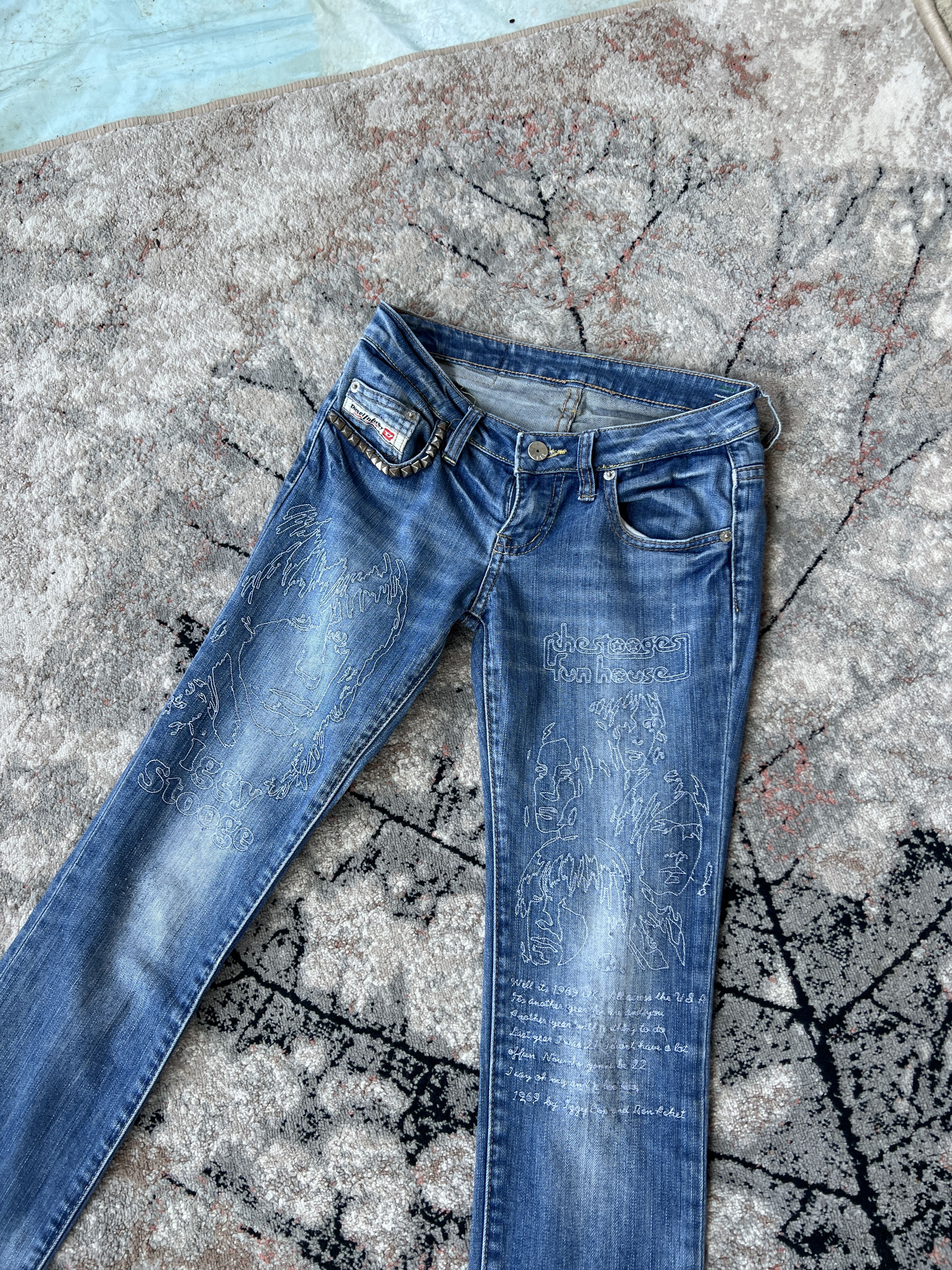 Diesel Y2K Diesel Vintage Jeans Size 25" / US 0 / IT 36 - 2 Thumbnail