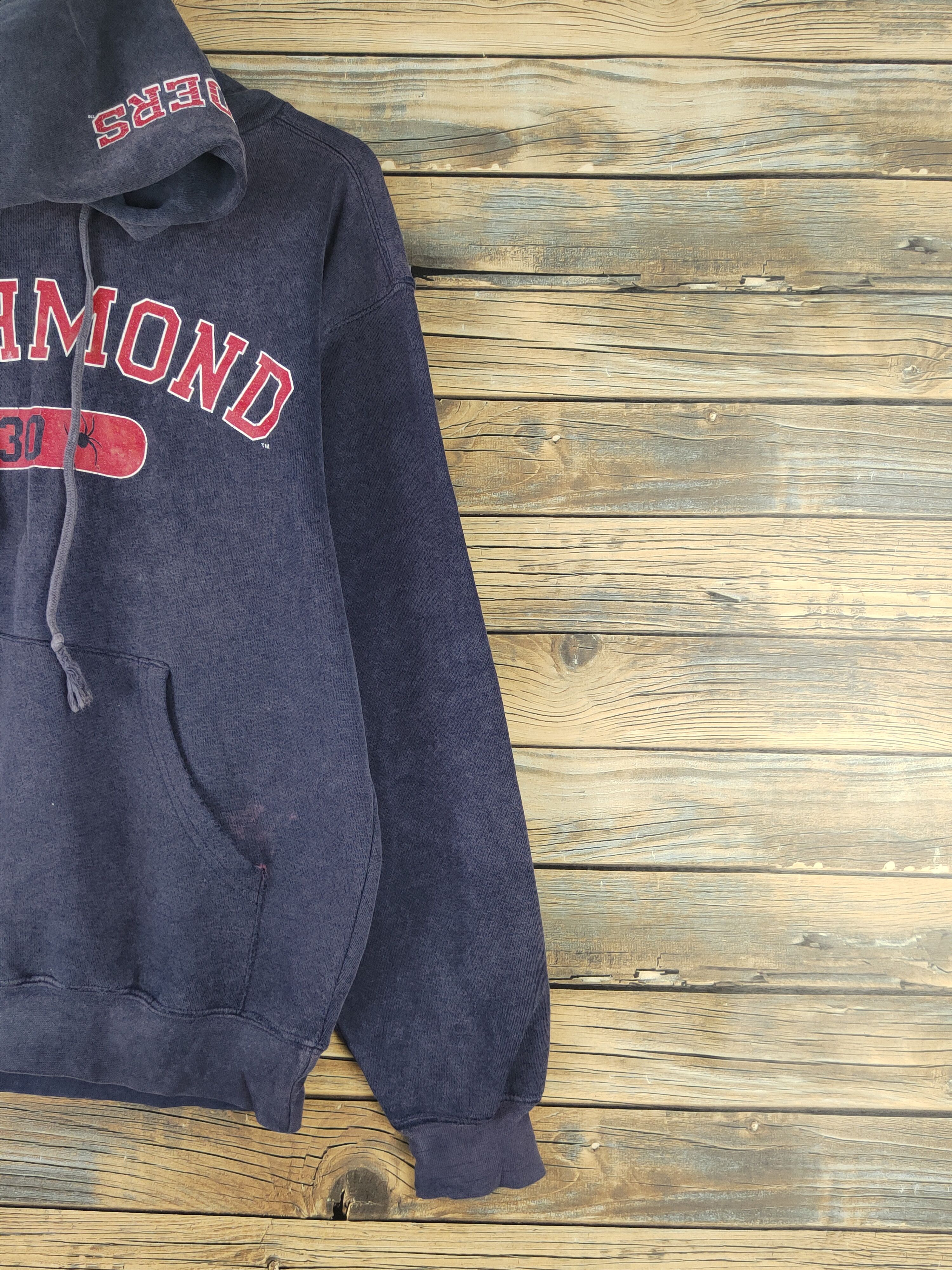 Jansport DL Jansport Navy Faded Hoodie Sweatshirts #1735 Size US S / EU 44-46 / 1 - 7 Thumbnail