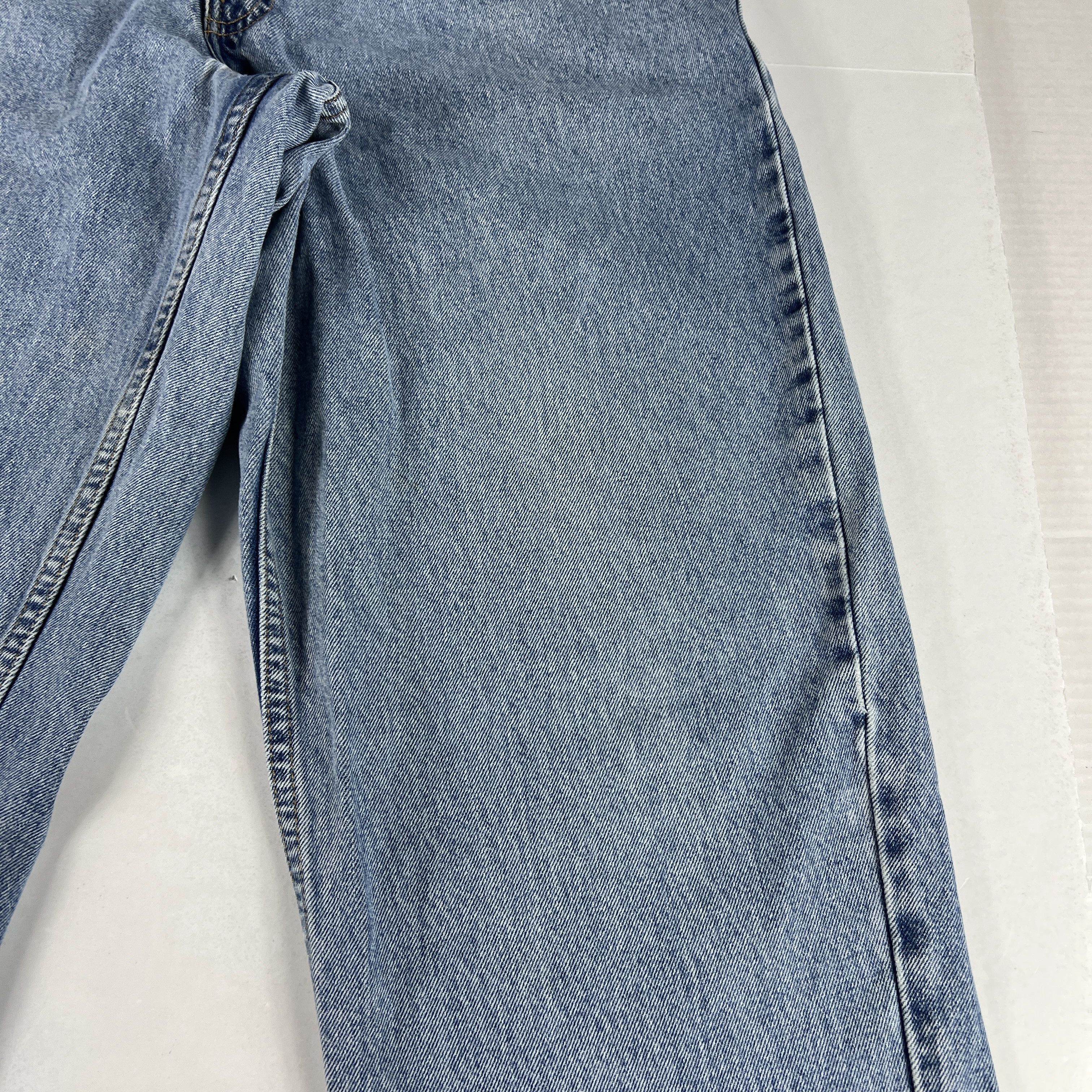Levi's × Vintage Y2K Levi's Jeans 560 Comfort Loose Tapered Blue Faded Denim Size US 33 - 3 Thumbnail