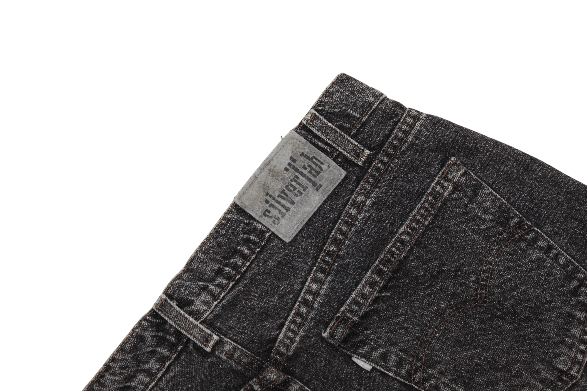 Levi's RARE🔥'93 Levi's SilverTab 549 Baggy Stonewash Black Jeans Size US 37 - 10 Thumbnail