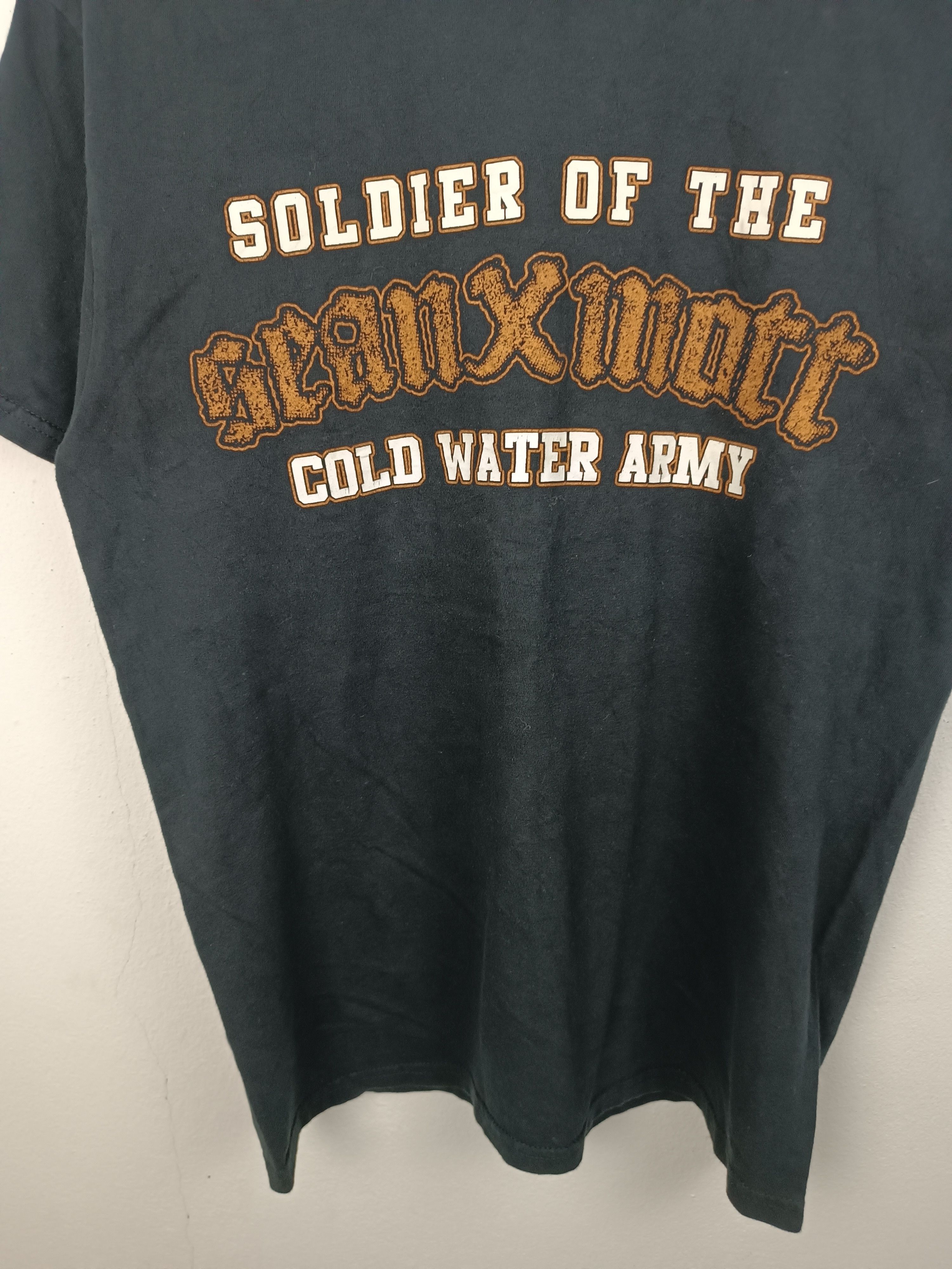 Band Tees VINTAGE SOLDIER OF THE COLD WATER PUNK HARDCORE EDGE Size US M / EU 48-50 / 2 - 6 Thumbnail