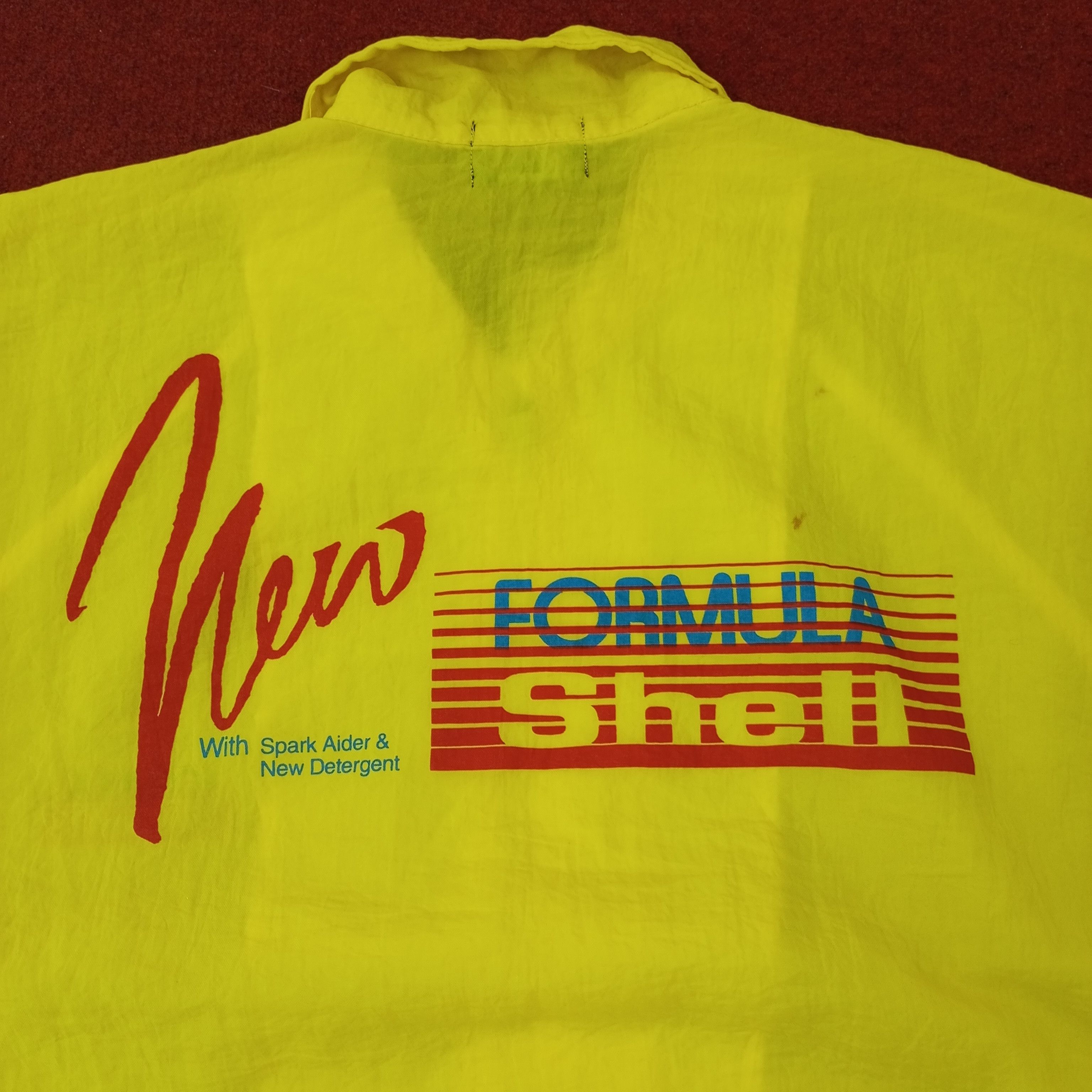 Vintage Vintage Formula Shell Motorsports Windbreaker Jacket c238n17 Size US XL / EU 56 / 4 - 2 Thumbnail
