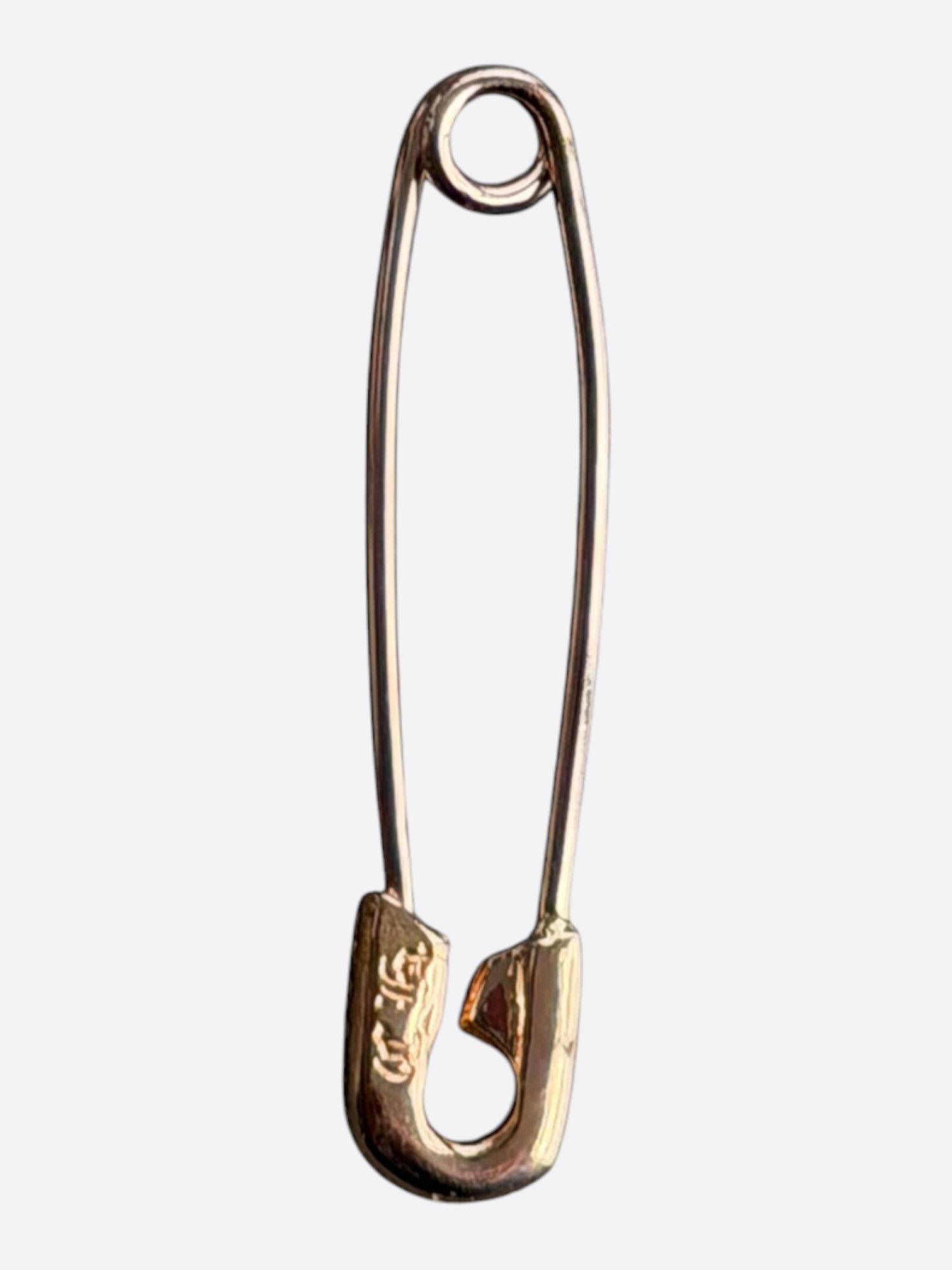 Chrome Hearts Chrome Hearts 22K Gold Safety Pin Size ONE SIZE - 1 Thumbnail