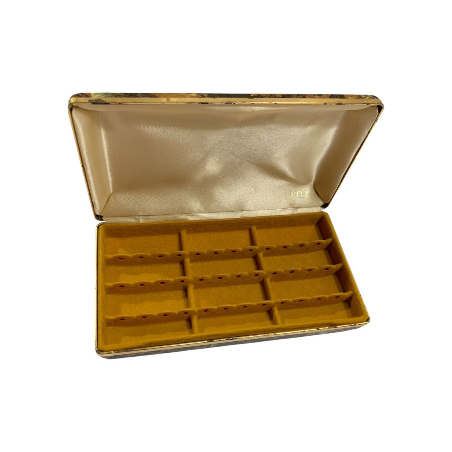 Other 1960s MELE Jewelry Case Travel Box Clamshell Size ONE SIZE - 5 Thumbnail