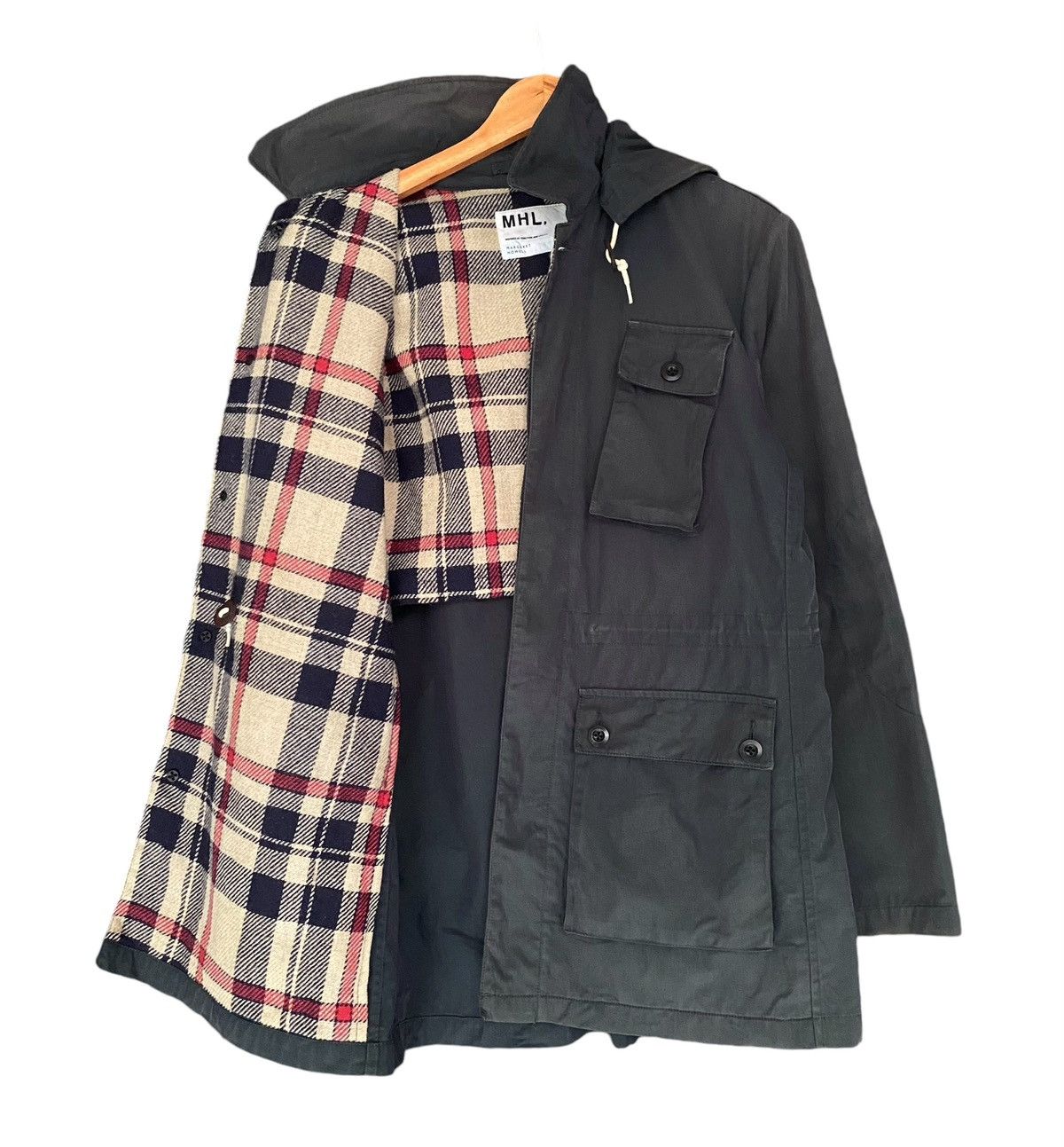 Margaret Howell Vtg🔥MARGARET HOWELL Hoodie Button Jacket (L) Size US L / EU 52-54 / 3 - 11 Thumbnail