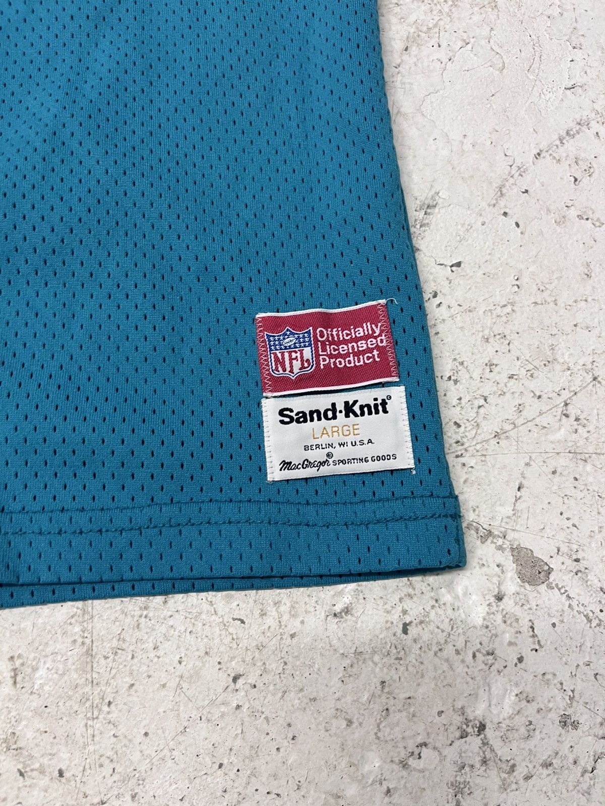 Vintage Vintage teal blue miami dolphins jersey Size US L / EU 52-54 / 3 - 3 Thumbnail