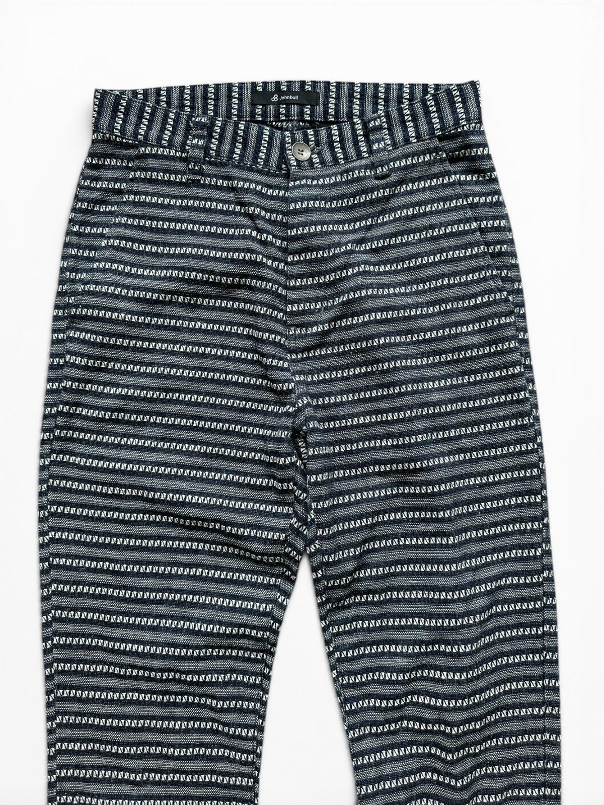 Johnbull 00's JOHNBULL Japan weaves indigo pants Size US 29 - 3 Thumbnail