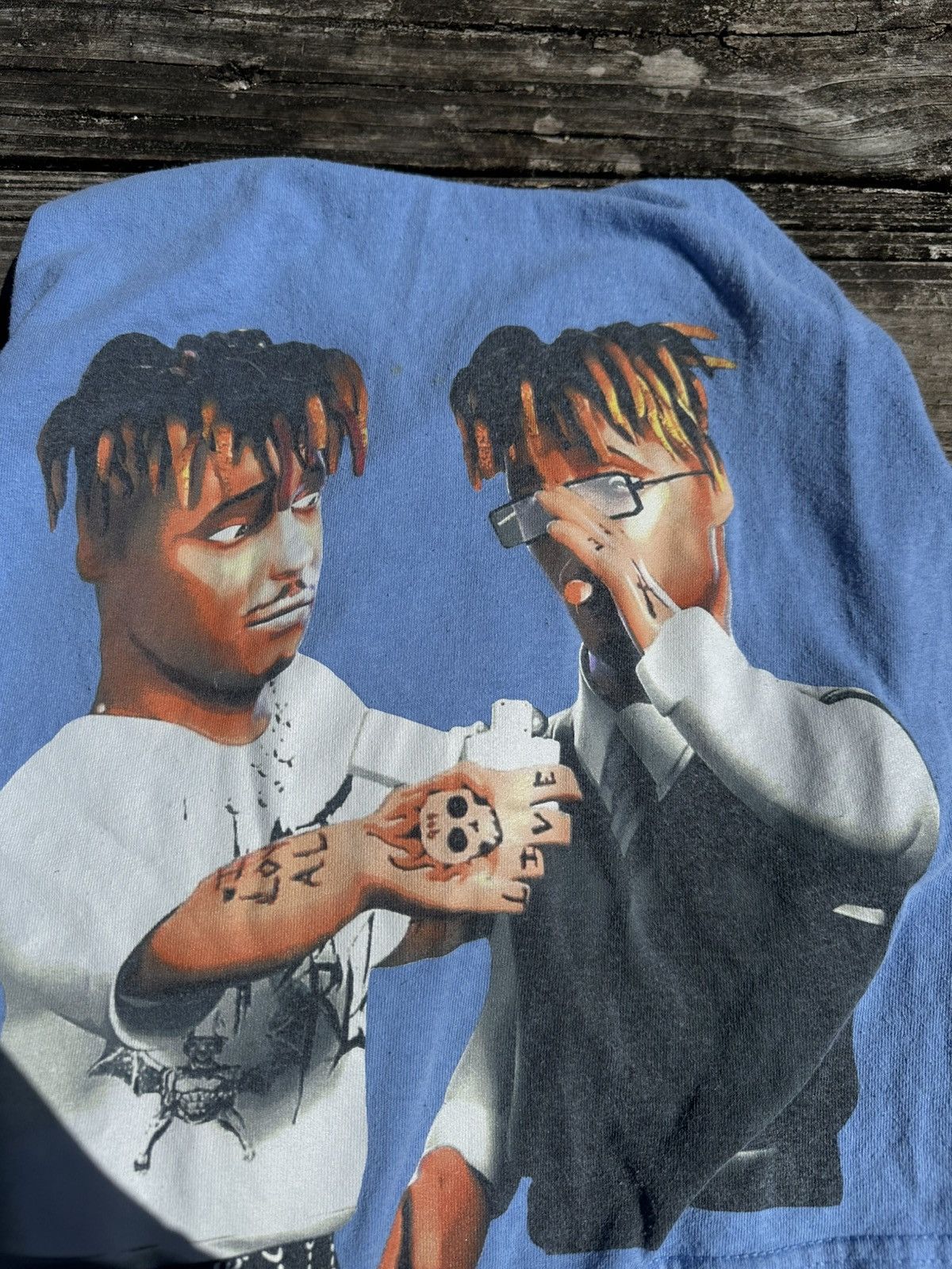 999 Club Juice Wrld “Wishing Well” Long Sleeve Size US XL / EU 56 / 4 - 7 Thumbnail