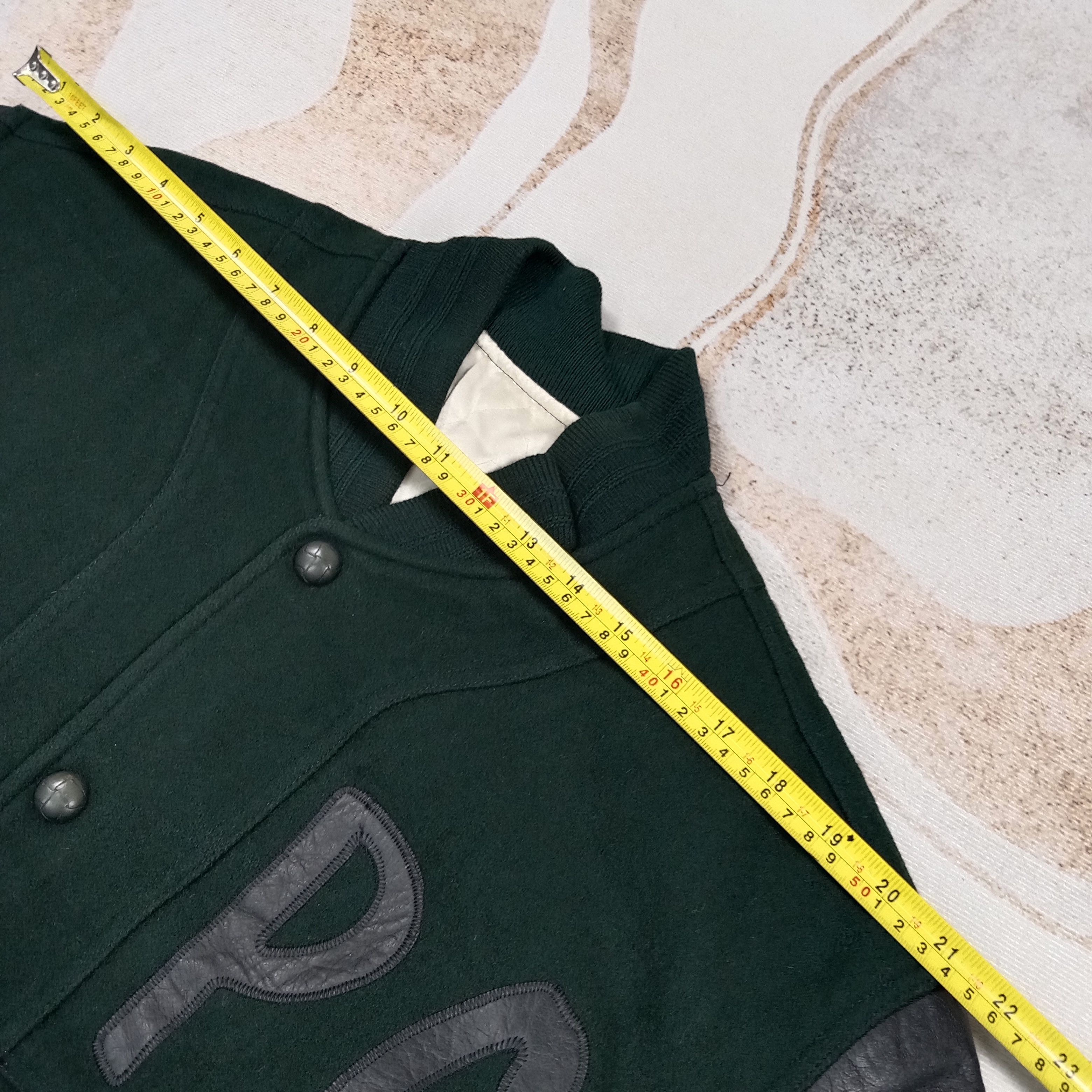Pazzo Pazzo Club Japanese Brand Leather Varsity Jacket C287N16 Size US L / EU 52-54 / 3 - 6 Thumbnail