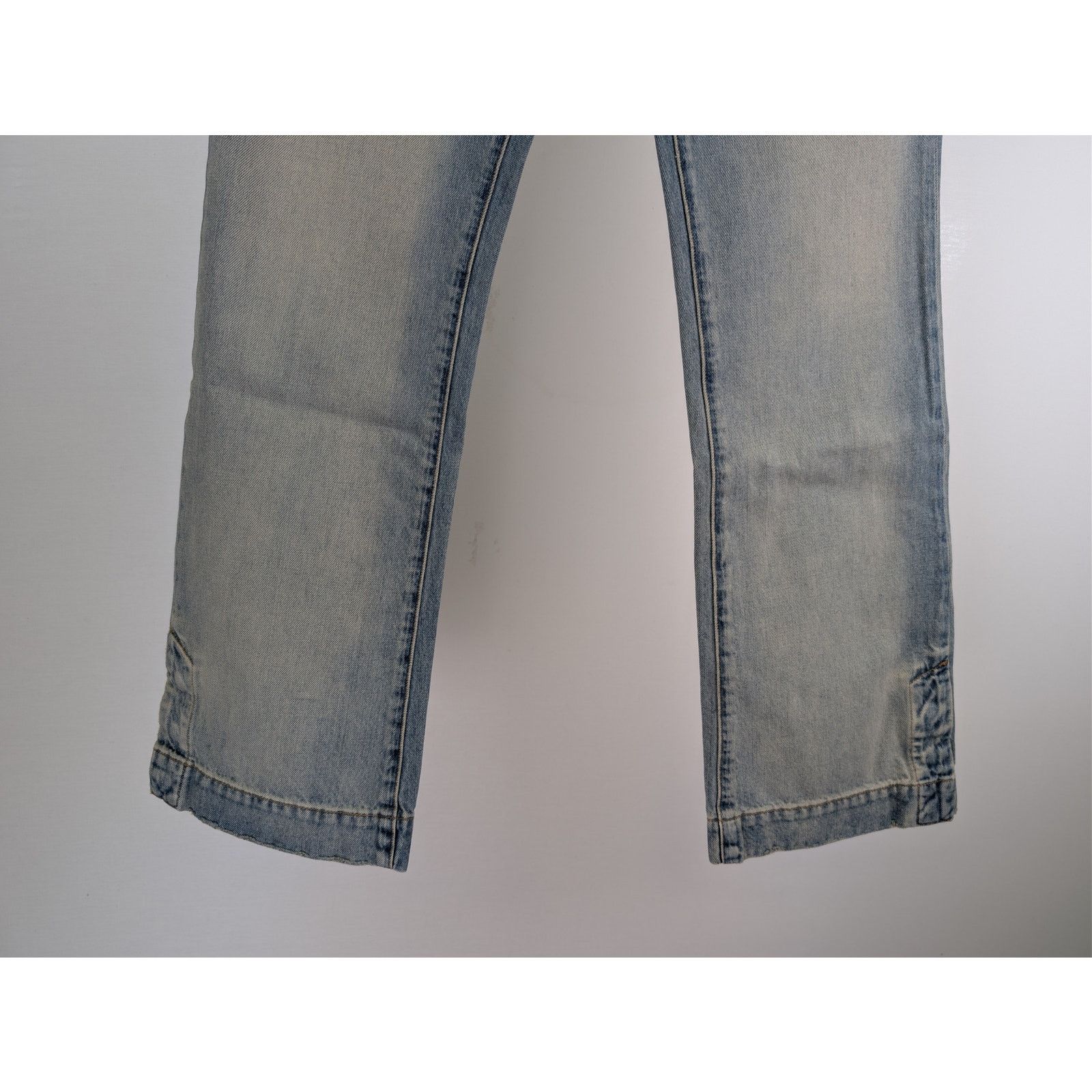 Amiri o1rshd1 Amiri Straight Leg Flare Jean Denim Antique Indigo Size US 32 / EU 48 - 4 Thumbnail