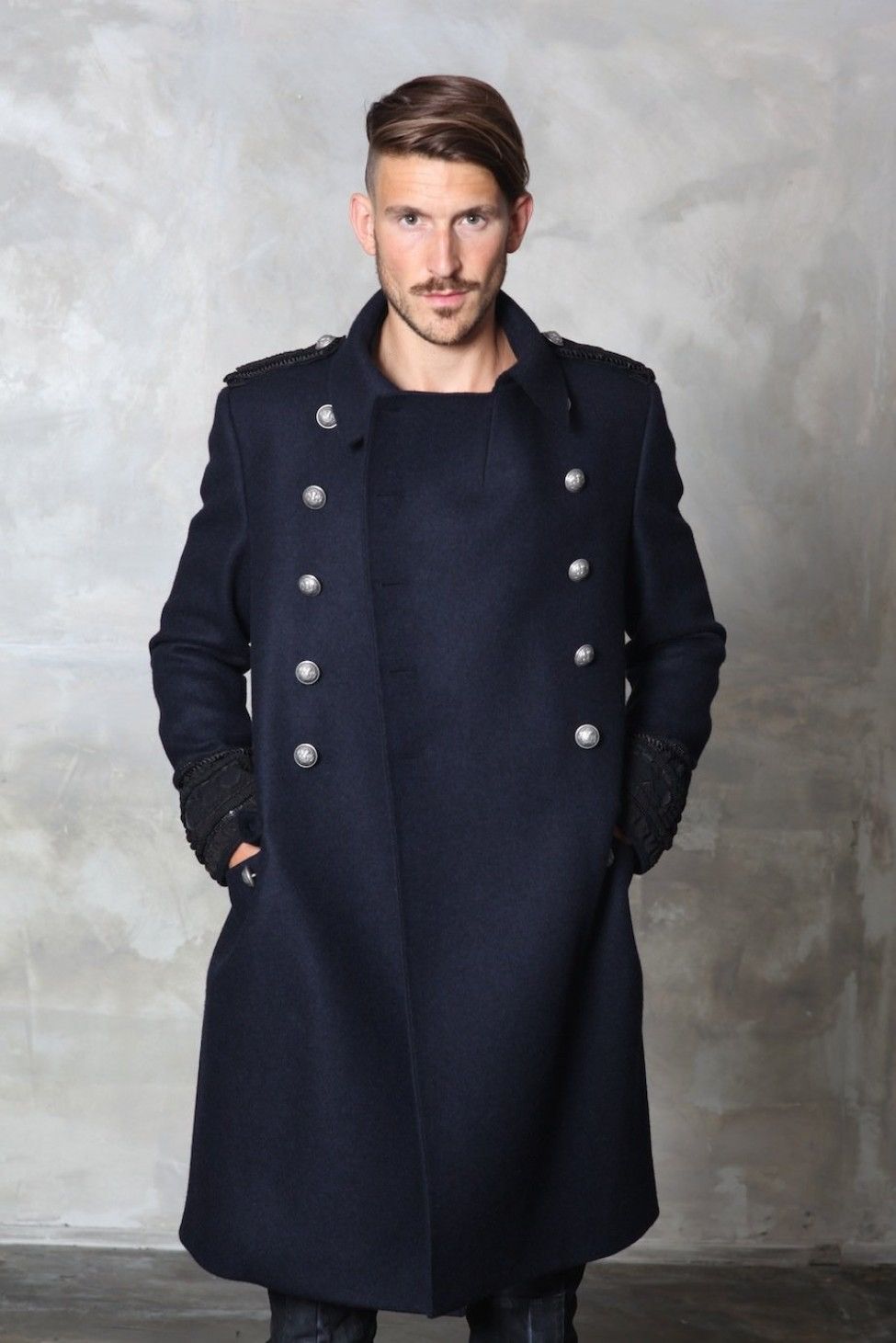 Balmain Balmain FW12 Embroidered Coat Size US S / EU 44-46 / 1 - 16 Thumbnail