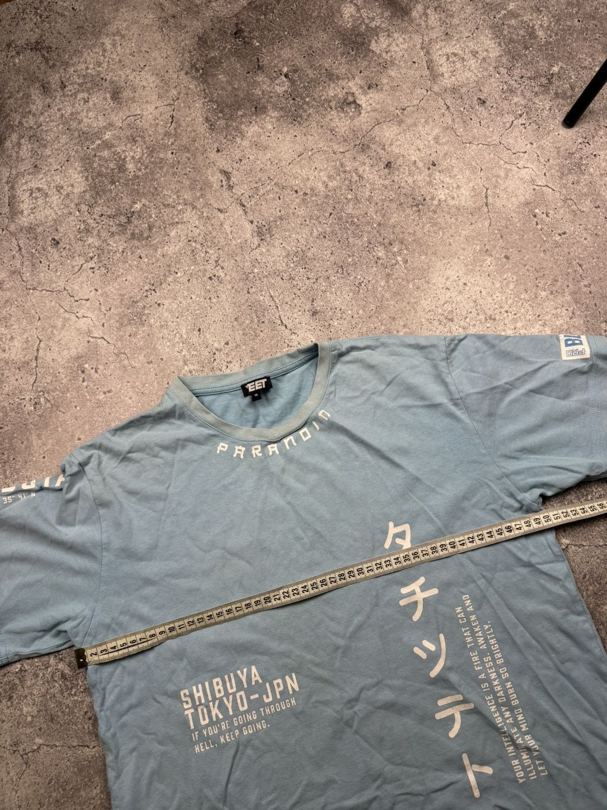 Japanese Brand JAPANESSE DRAGON SHIBUYA TOKYO JAPAN PARANOID SYMBOL SHIRT Size US S / EU 44-46 / 1 - 10 Thumbnail